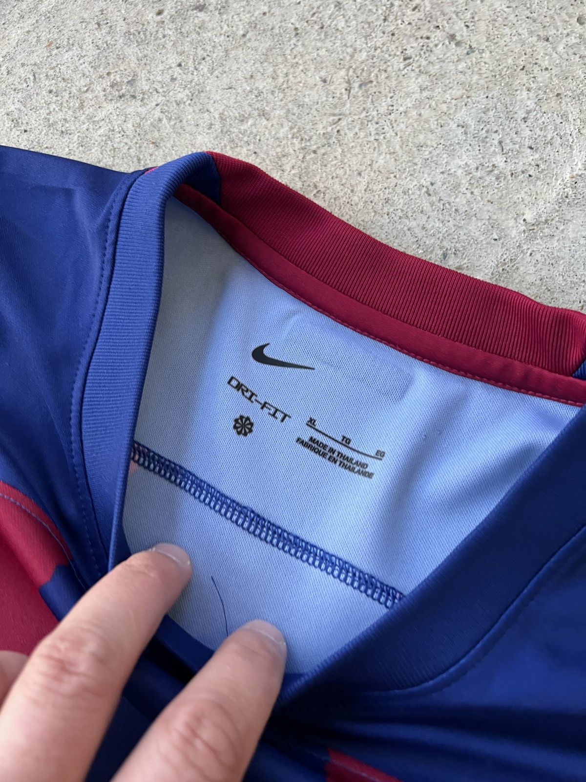 Nike Nike Barcelona Spotify Football Jersey Size US XL / EU 56 / 4 - 2 Thumbnail