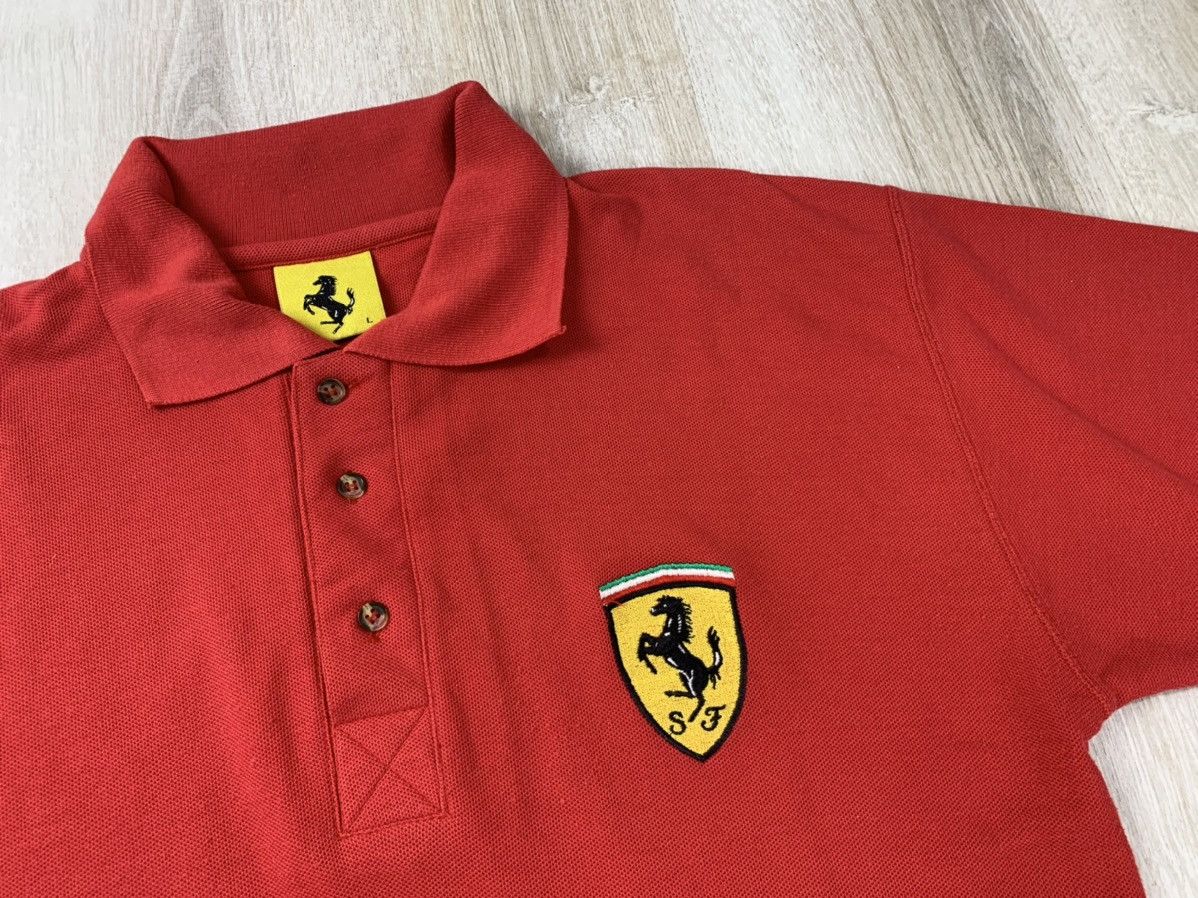 Vintage Mens vintage t shirt Ferrari Size L Size US L / EU 52-54 / 3 - 4 Thumbnail