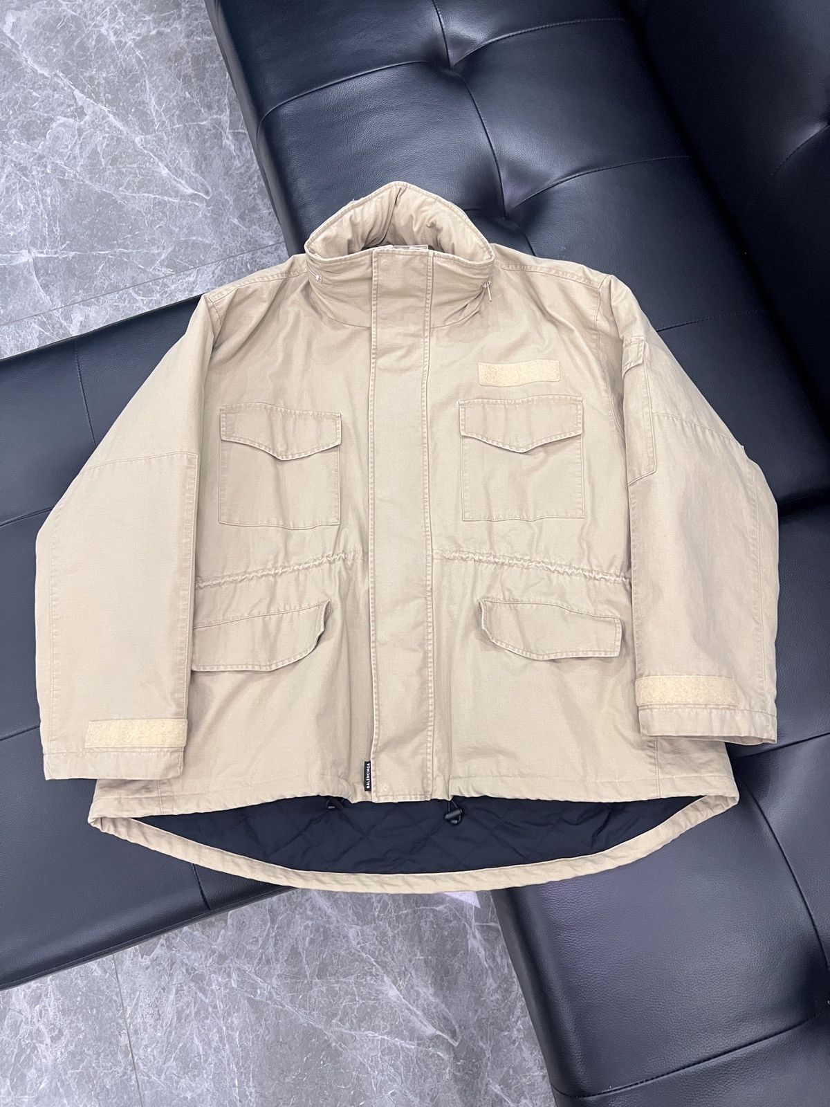Balenciaga Balenciaga 2020 Foldaway Hood Padded Trench Jacket Size US XS / EU 42 / 0 - 5 Thumbnail