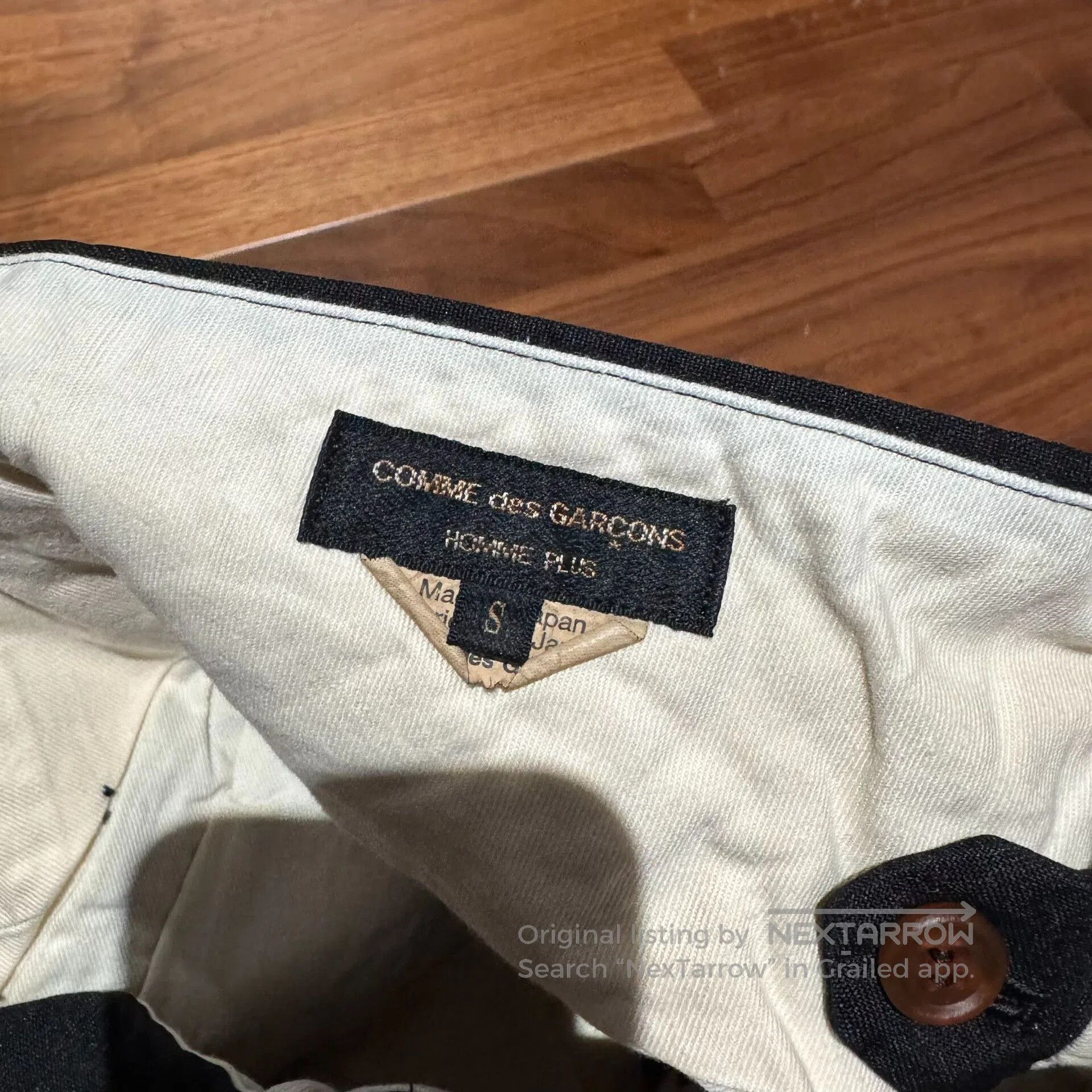 Comme des Garcons Homme Plus Common de Garçons Casual Cropped Pants. Size US 26 / EU 42 - 7 Thumbnail