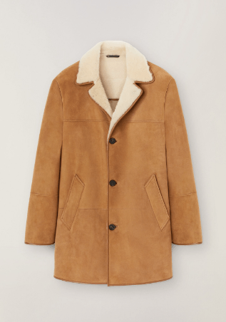 o1loc1c1023 Coat in Brown