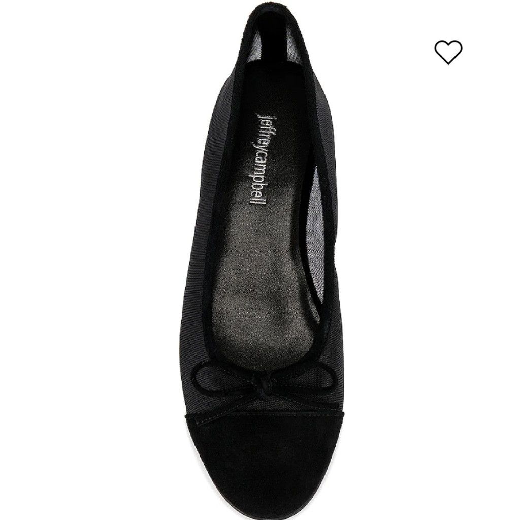 Jeffrey Campbell Releve Flat in Black, Size: 6