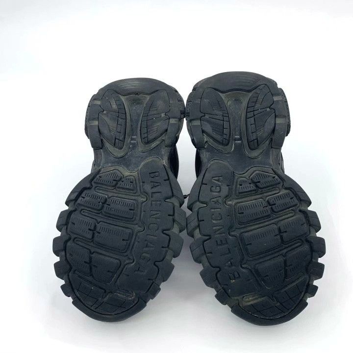 Balenciaga Balenciaga Track Black Logo Sneakers Size US 6 / EU 39 - 5 Thumbnail