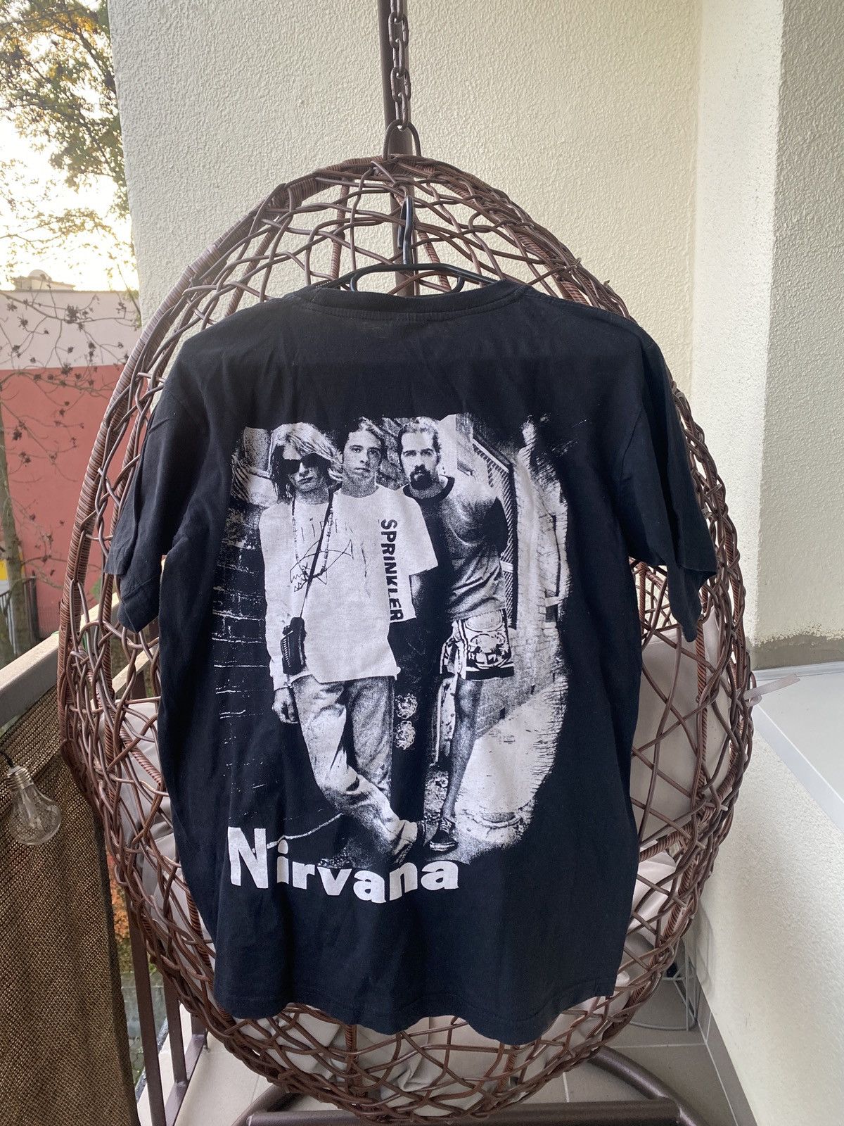 Vintage Vintage niravna band kurt cobain tee 00s Size US S / EU 44-46 / 1 - 3 Thumbnail