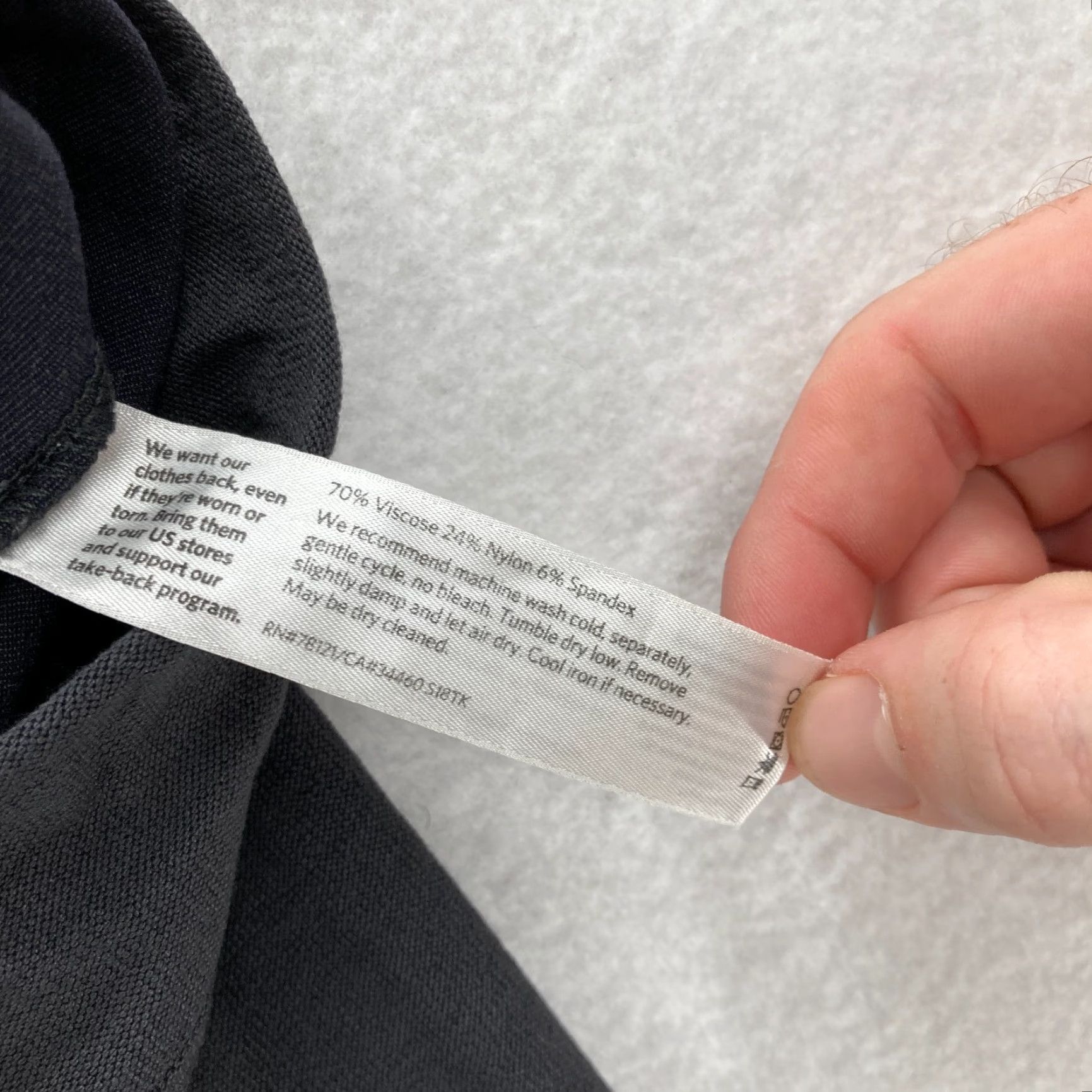 Eileen Fisher Eileen Fisher Pants Women's Plus 1X Gray Stretch Pull On Slim Leg City Preppy Size 40" / US 18 - 5 Thumbnail