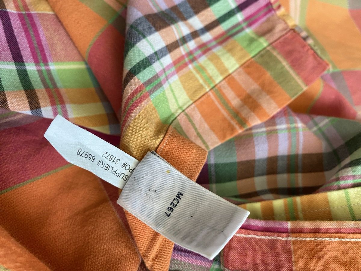 Polo Ralph Lauren Polo Ralph Lauren rainbow Check Vtg Custom Fit SS Shirt PRL Size US M / EU 48-50 / 2 - 6 Thumbnail