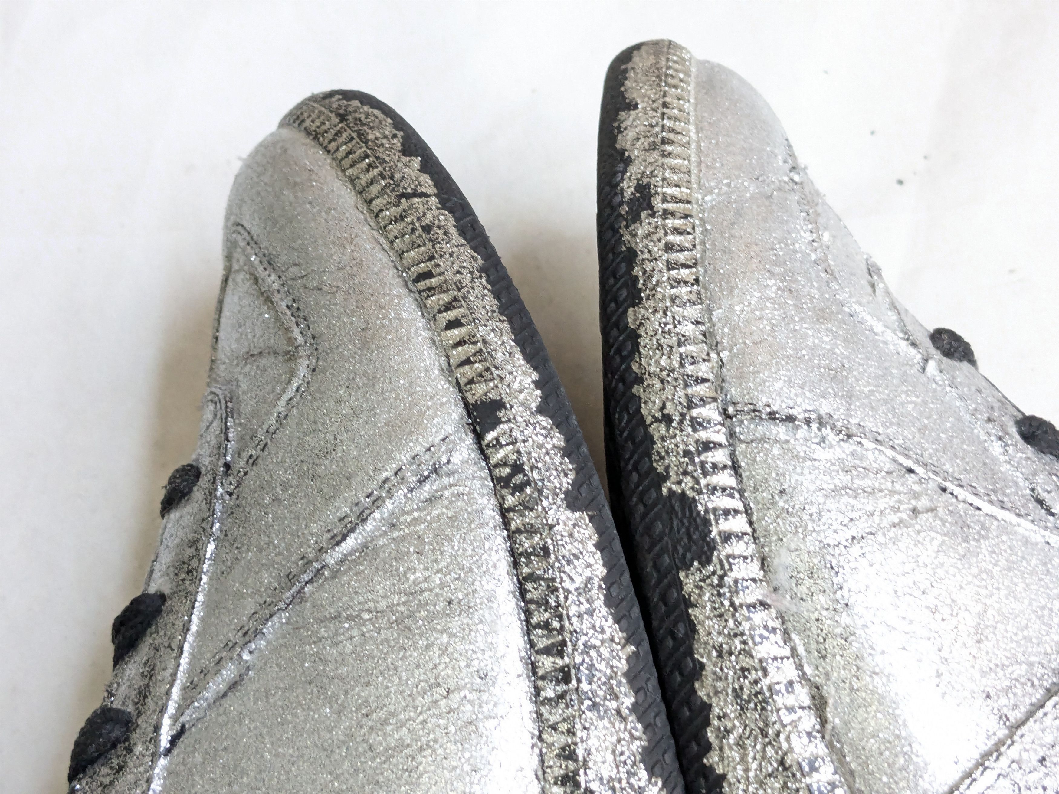 Maison Margiela Maison Margiela Replica GAT Black Silver 9 42 Low Tops Size US 9 / EU 42 - 10 Thumbnail