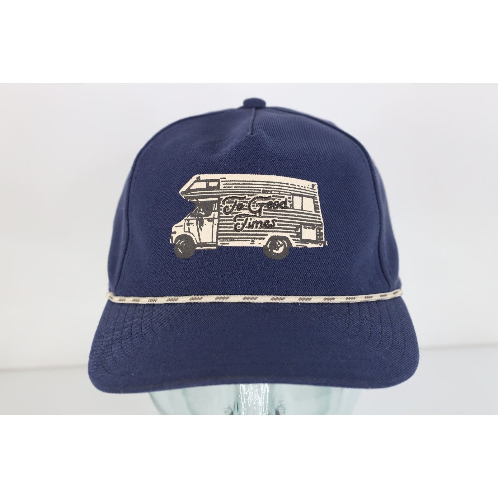 Vintage Y2K Streetwear Rowdy Gentleman The Good Times Camper Van Hat Size ONE SIZE - 1 Thumbnail