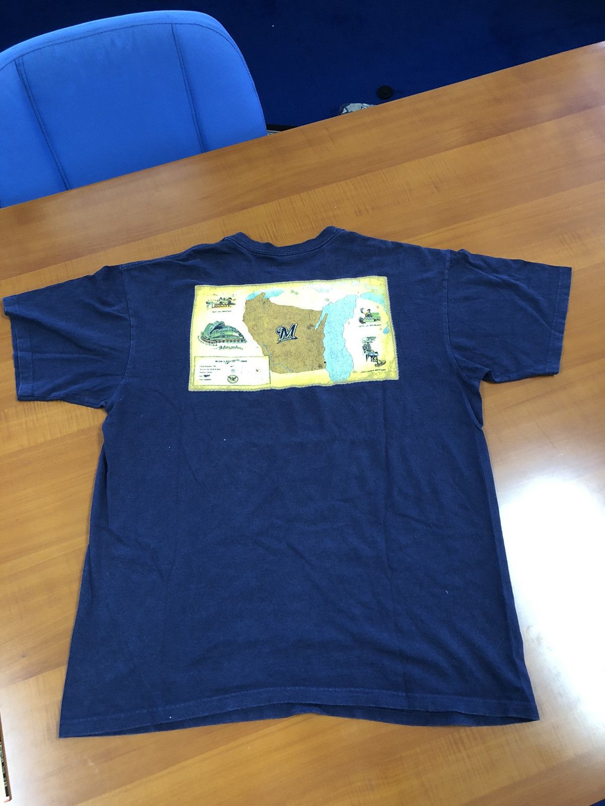 Nike Nike MLB Milwaukee T-shirt Size US M / EU 48-50 / 2 - 15 Thumbnail