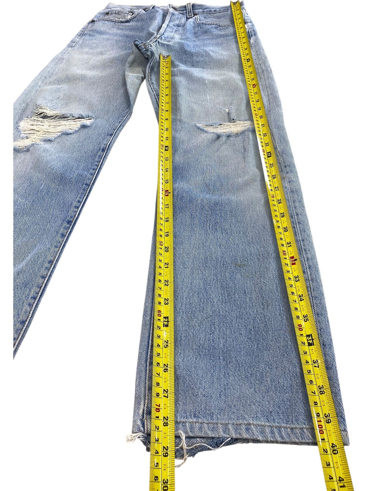 Levi's Levi’s Faded Wash Distress Style Jeans Size US 28 / EU 44 - 6 Thumbnail