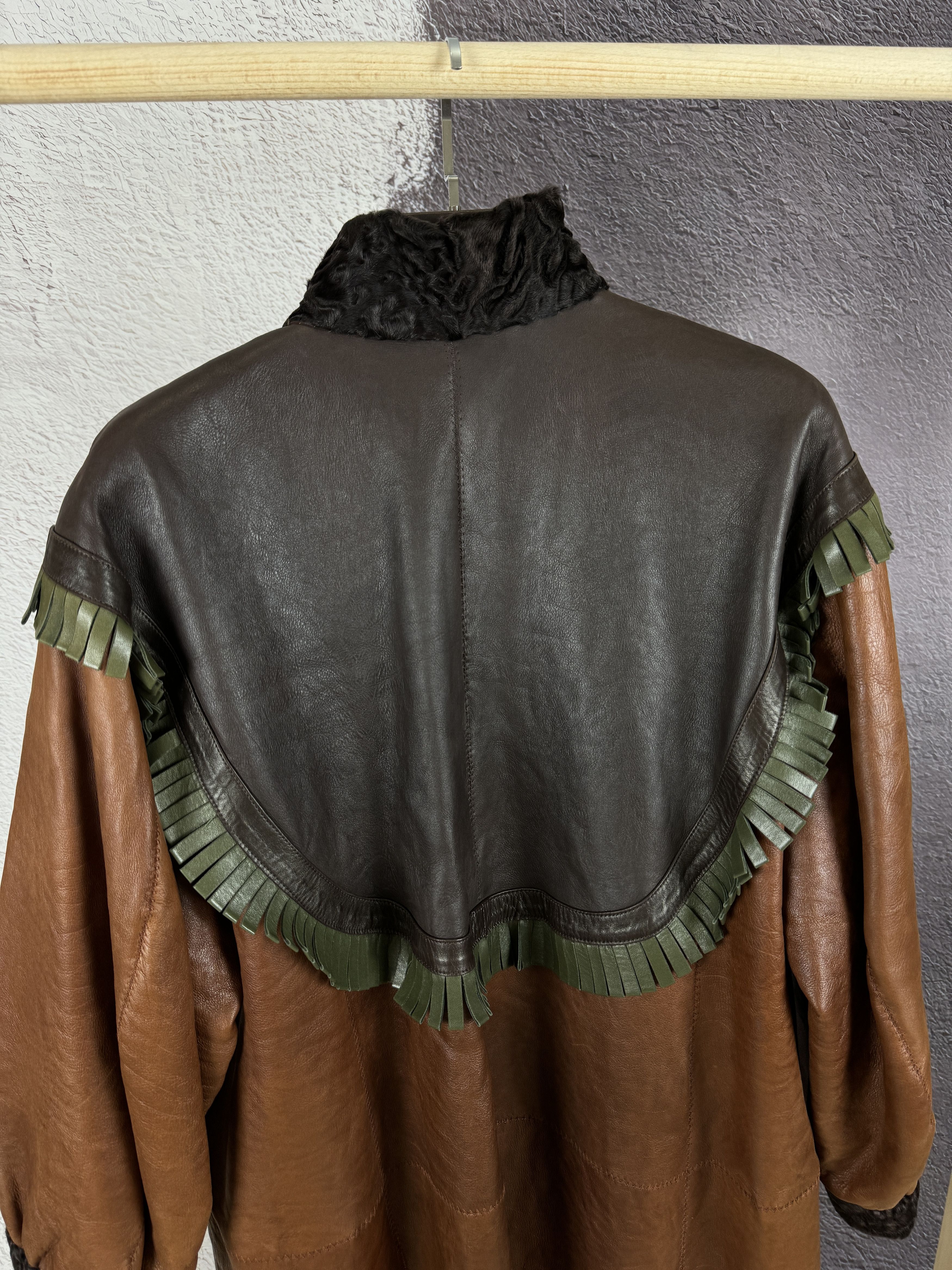 Yves Saint Laurent Yves Saint Laurent fourrures vintage 80s leather fur coat Size M / US 6-8 / IT 42-44 - 18 Thumbnail