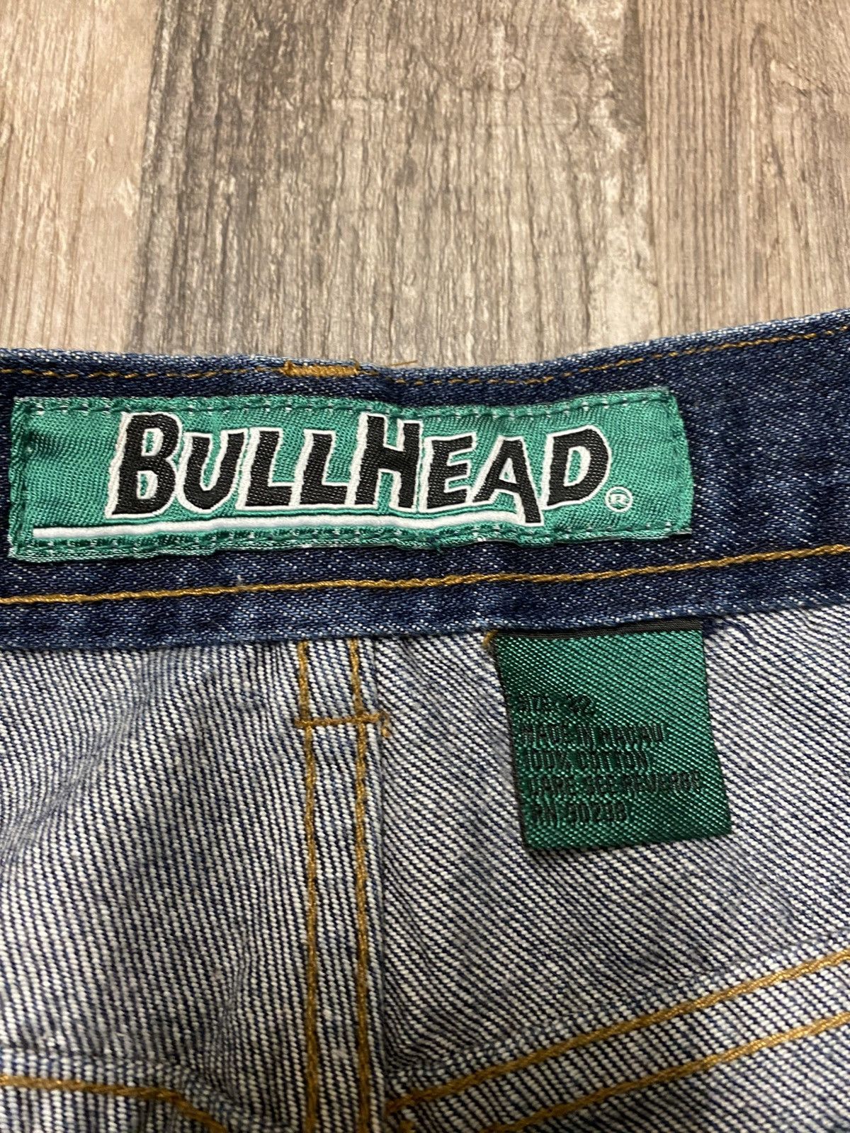 Bullhead Denim Co. Bullhead Pipes Wide Baggy Denim Jeans JNCOs Style Y2K Grail Size US 30 / EU 46 - 7 Thumbnail