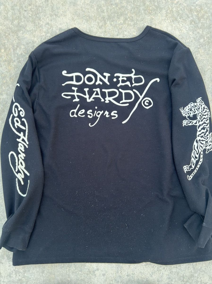 Ed Hardy Ed hardy knit long sleeve Size US XXL / EU 58 / 5 - 3 Thumbnail