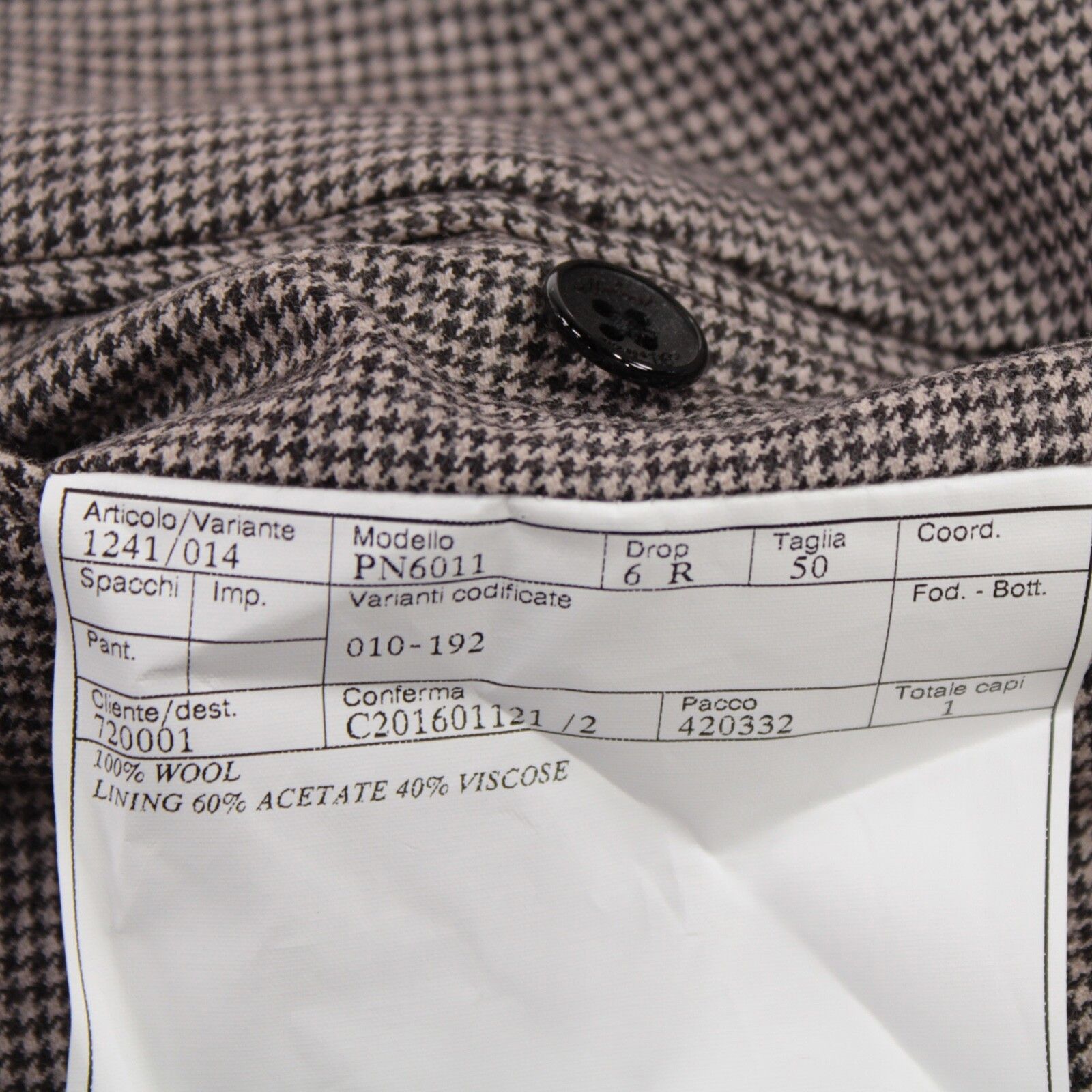 Belvest Belvest New with tags Dress Pants Size 34 US In Brown Size US 34 / EU 50 - 6 Thumbnail