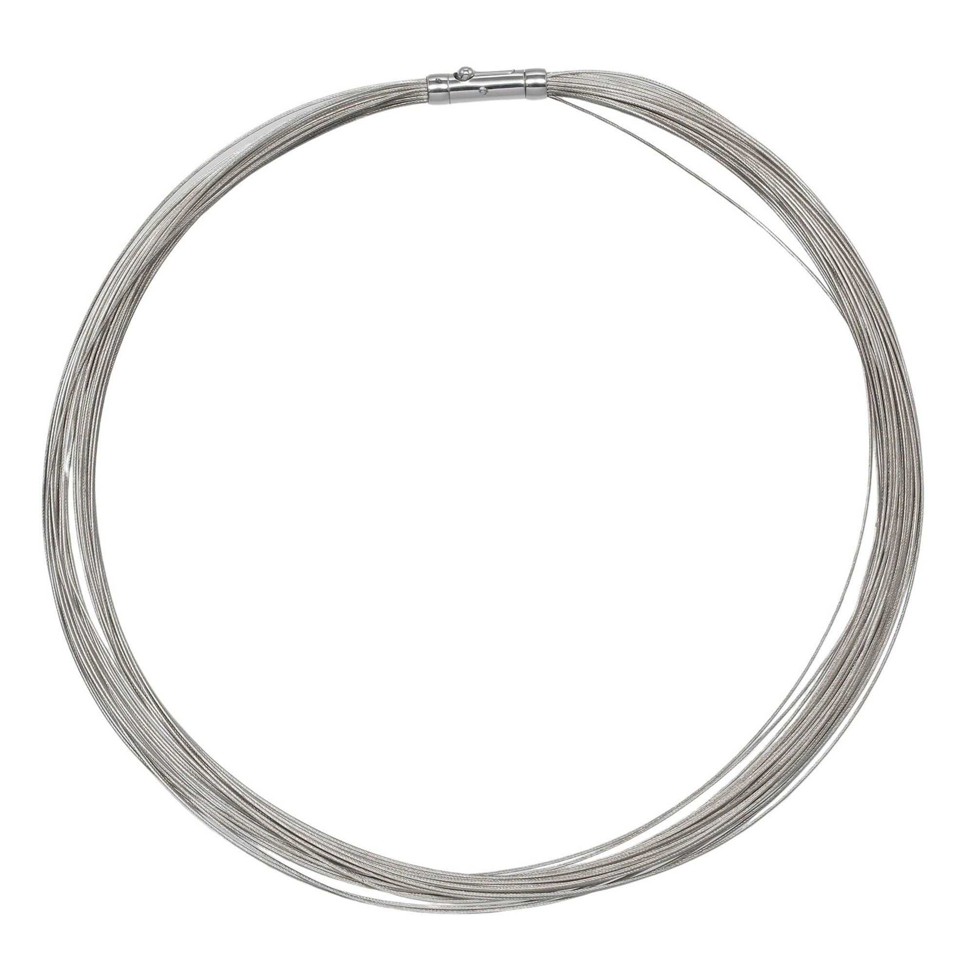 Tiffany & Co. Tiffany & Co. 30-strand wire vintage necklace, 925 silver, approximately 29.2g, vintage, women's Size ONE SIZE - 1 Thumbnail
