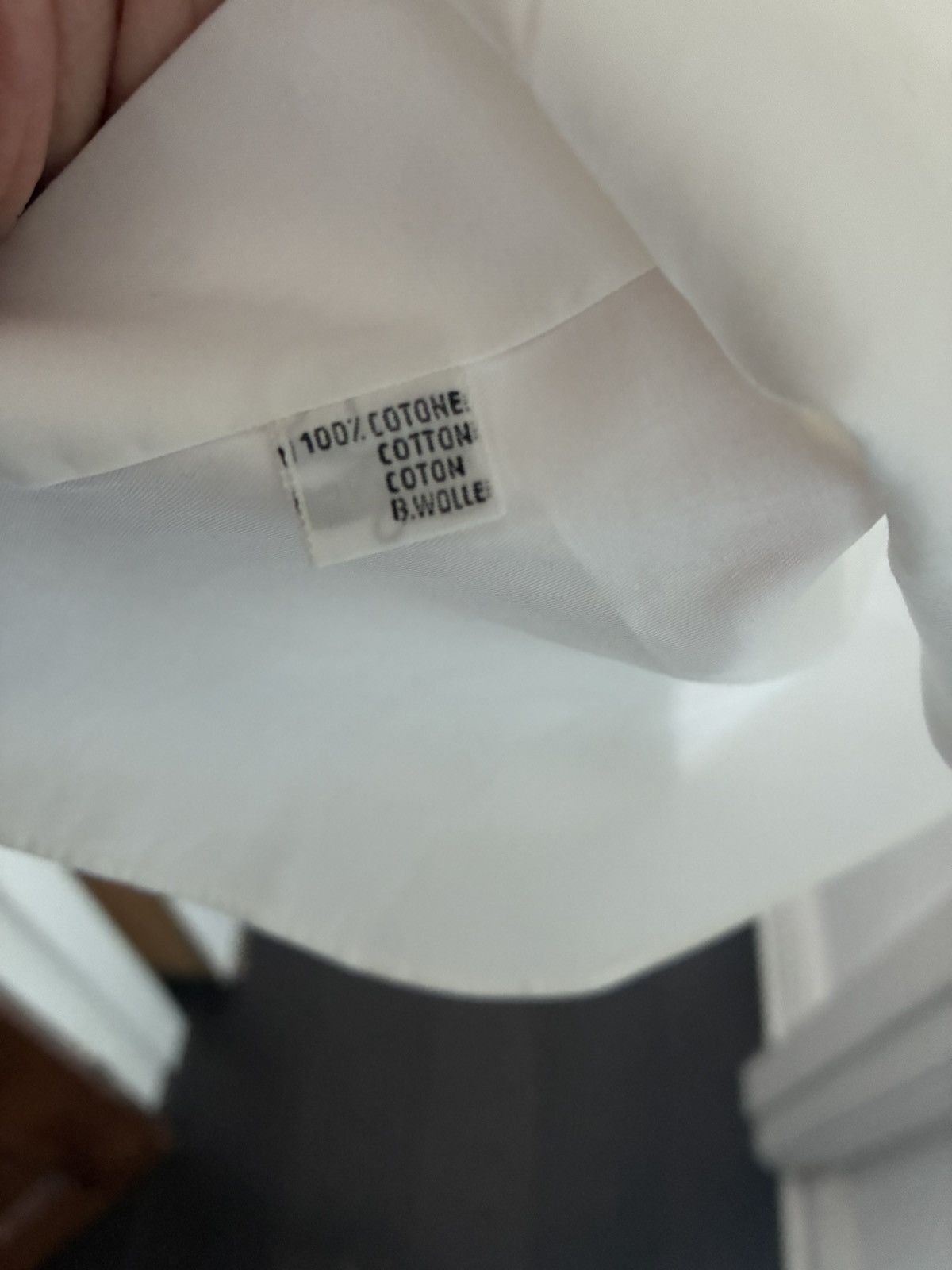 Kiton Kiton white cotton shirt size 42 16.5 Size US L / EU 52-54 / 3 - 5 Thumbnail