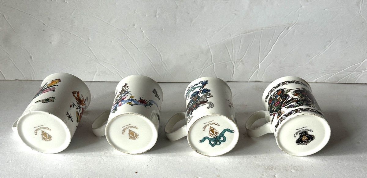 Gucci Set of 4 VINTAGE GUCCI Mugs - Fine Bone China RARE FIND! Size ONE SIZE - 7 Thumbnail