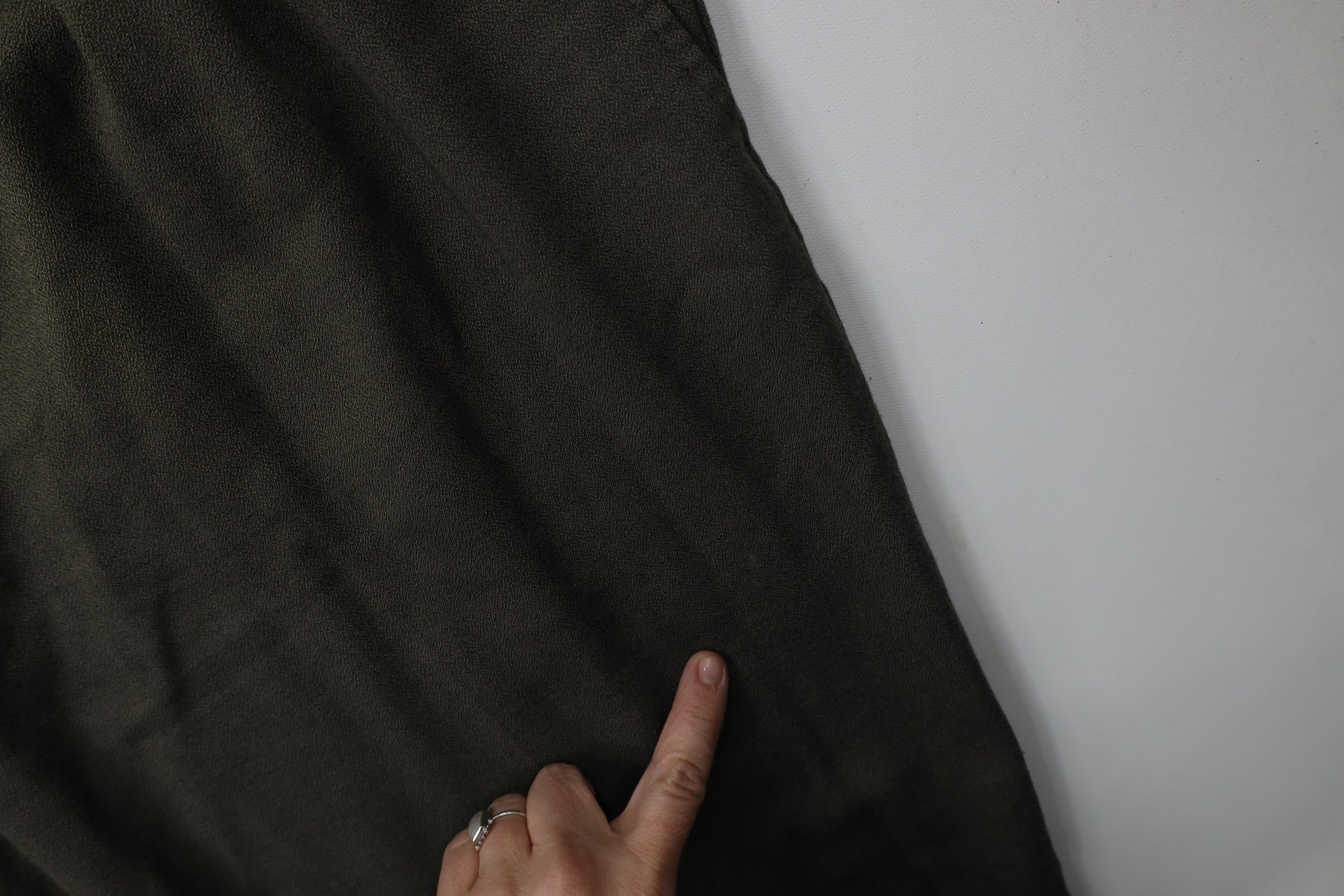 Vintage Vintage 90s Streetwear Wool Blend Knit Wide Leg Pants Size US 42 / EU 58 - 7 Thumbnail