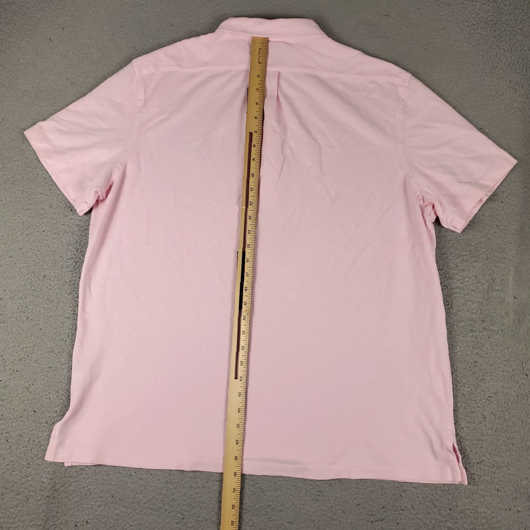Ralph Lauren Ralph Lauren Polo Shirt Mens 2XL Pink Knit Oxford Pony Casual Short Sleeve Size US XXL / EU 58 / 5 - 7 Thumbnail