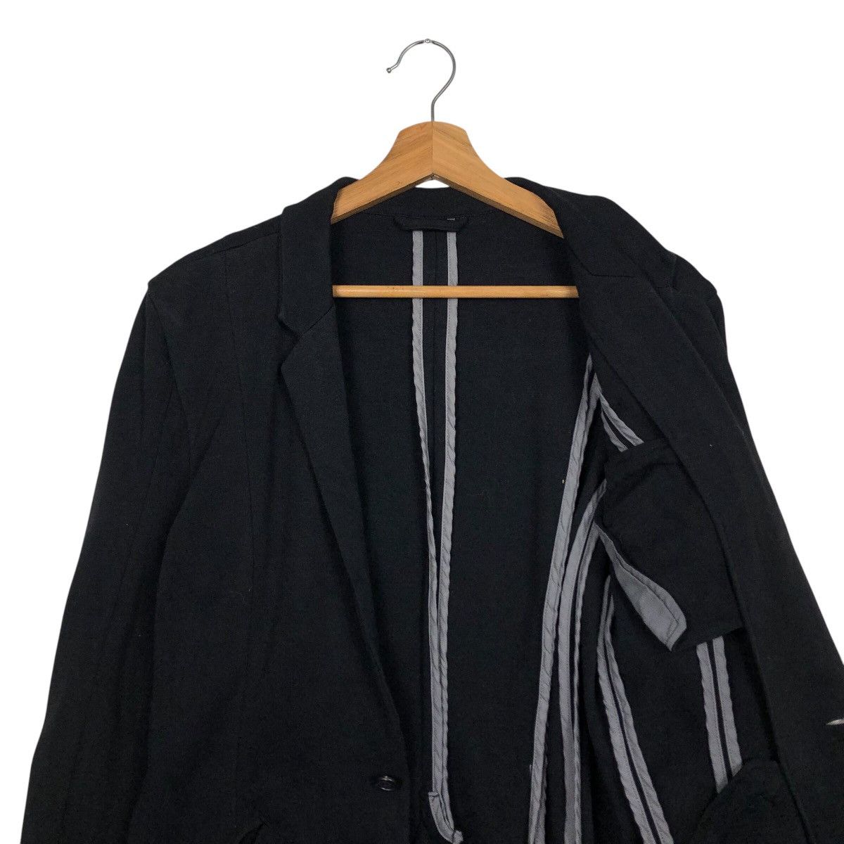 Japanese Brand 📌Vintage Cropped Biker Jacket Button Schlussel Issey Miyake Size US M / EU 48-50 / 2 - 13 Thumbnail