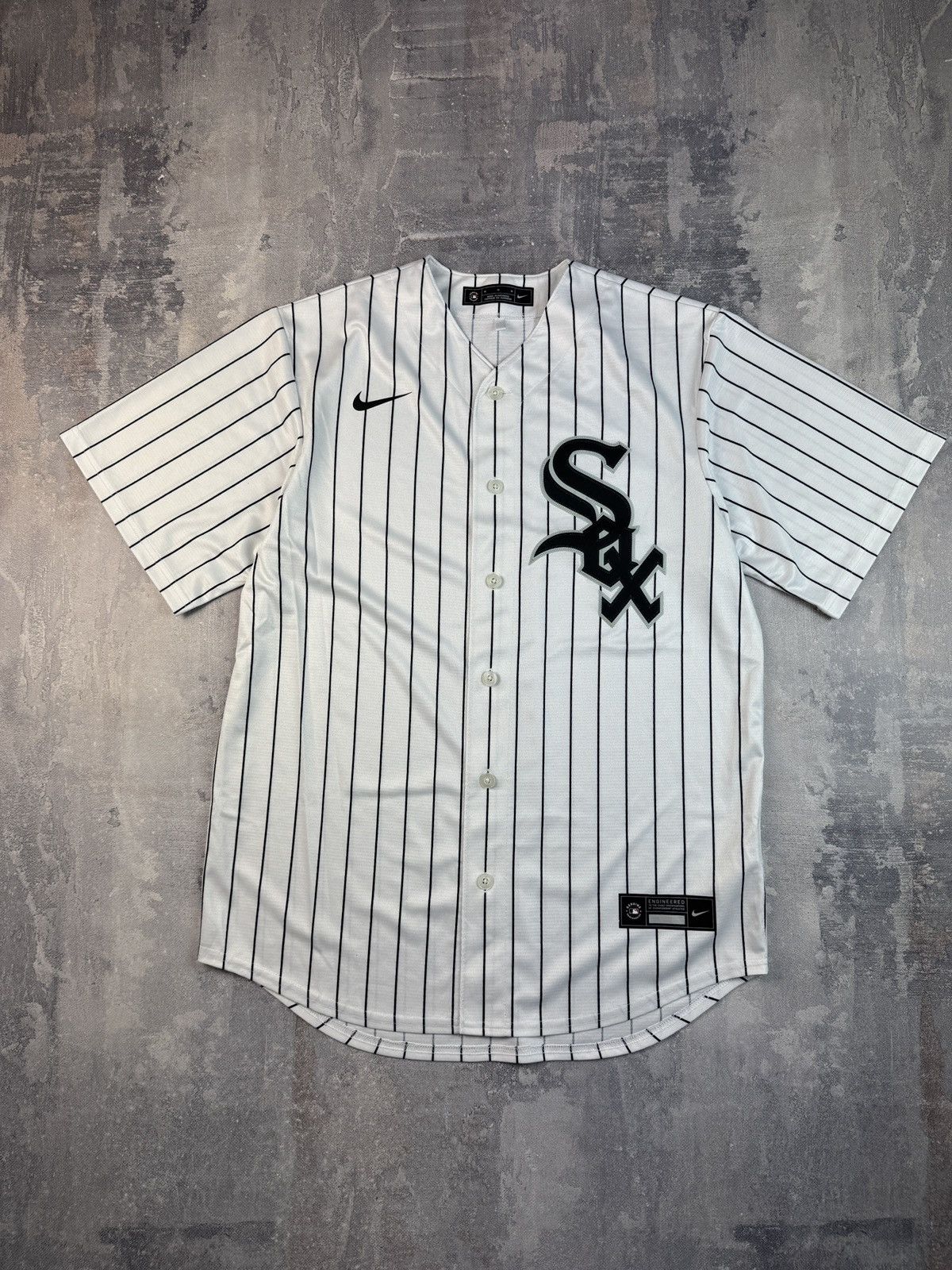 Chicago White Sox Pin Stripe Vintage Baseball Jersey
