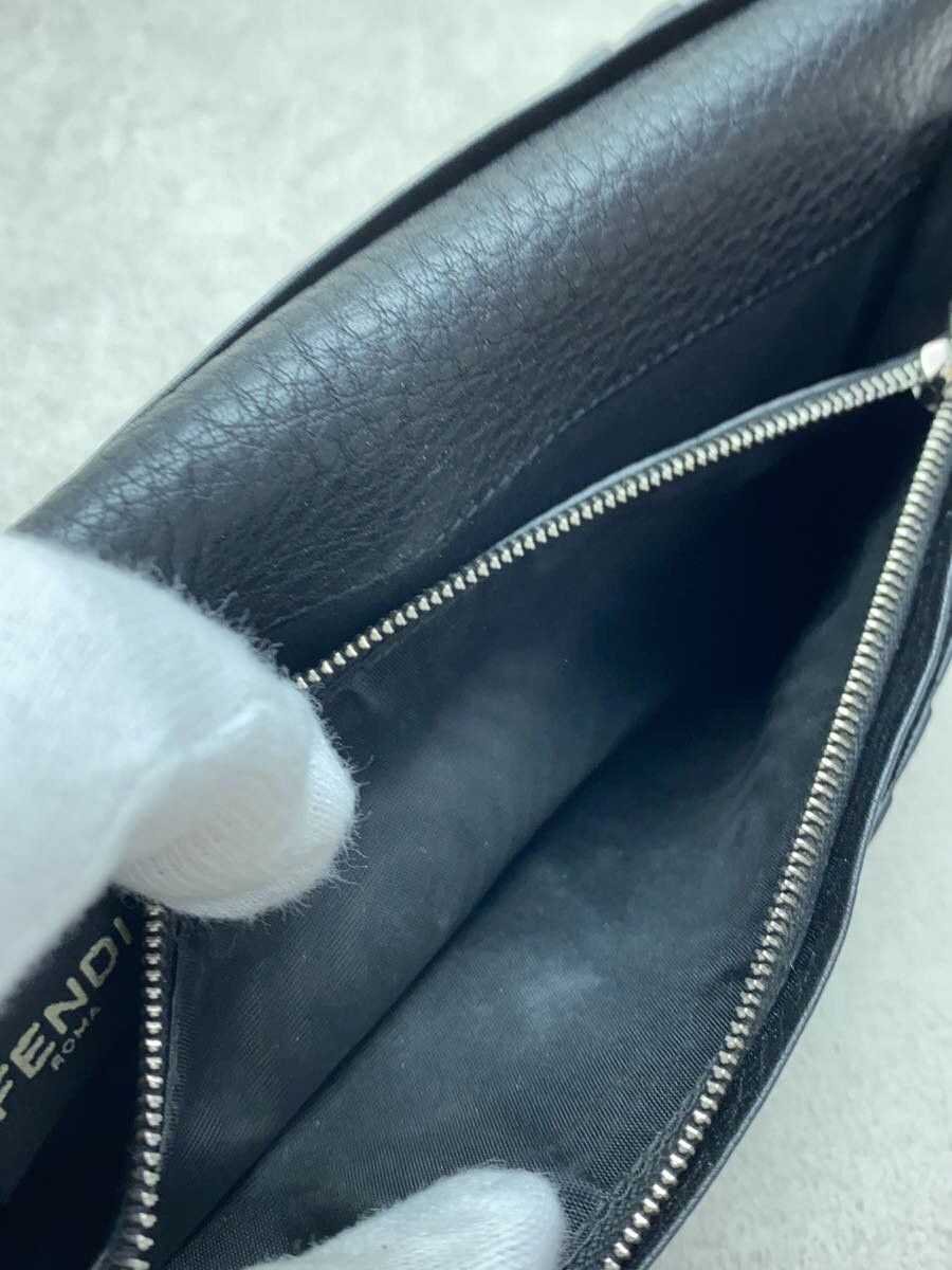Fendi Fendi Leather Bi-Fold Wallet Black Size ONE SIZE - 5 Thumbnail