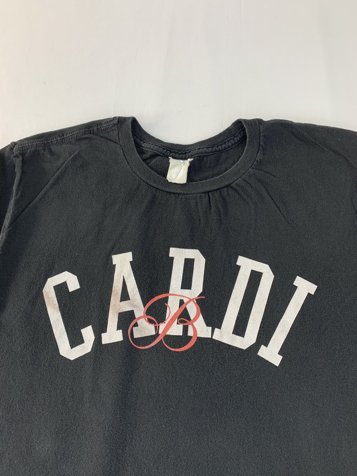 Rap Tees Cardi B American Rapper Singer Spell Out Printed Tee Size US M / EU 48-50 / 2 - 4 Thumbnail