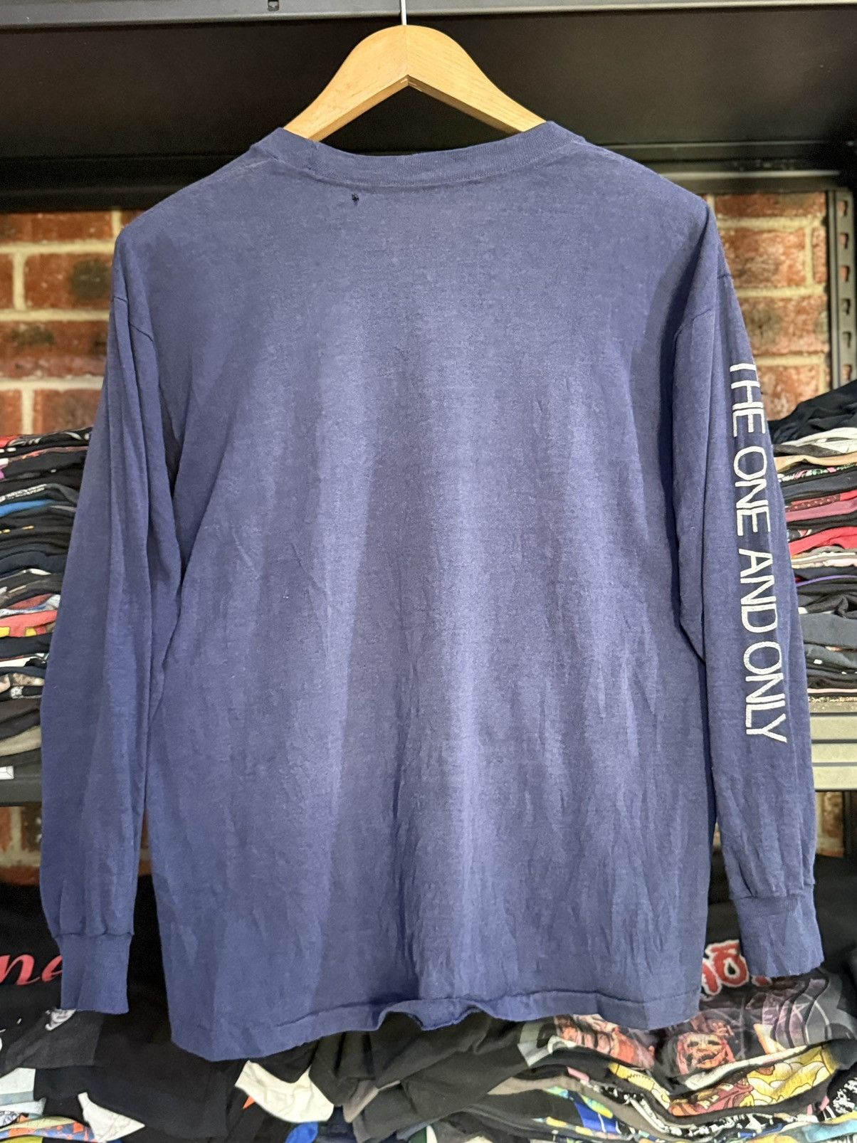 Other Thrashed Vintage 80s Sony The Ond And Only LS Tee Size US M / EU 48-50 / 2 - 9 Thumbnail