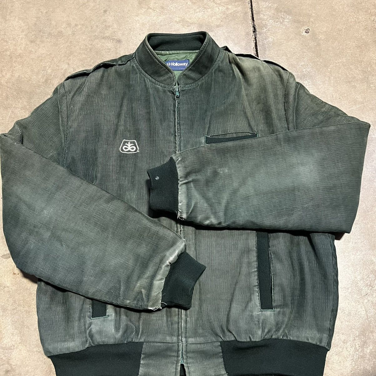 Vintage Vintage 80s Corduroy Jacket Zip Up Faded Lightweight USA Size US L / EU 52-54 / 3 - 5 Thumbnail