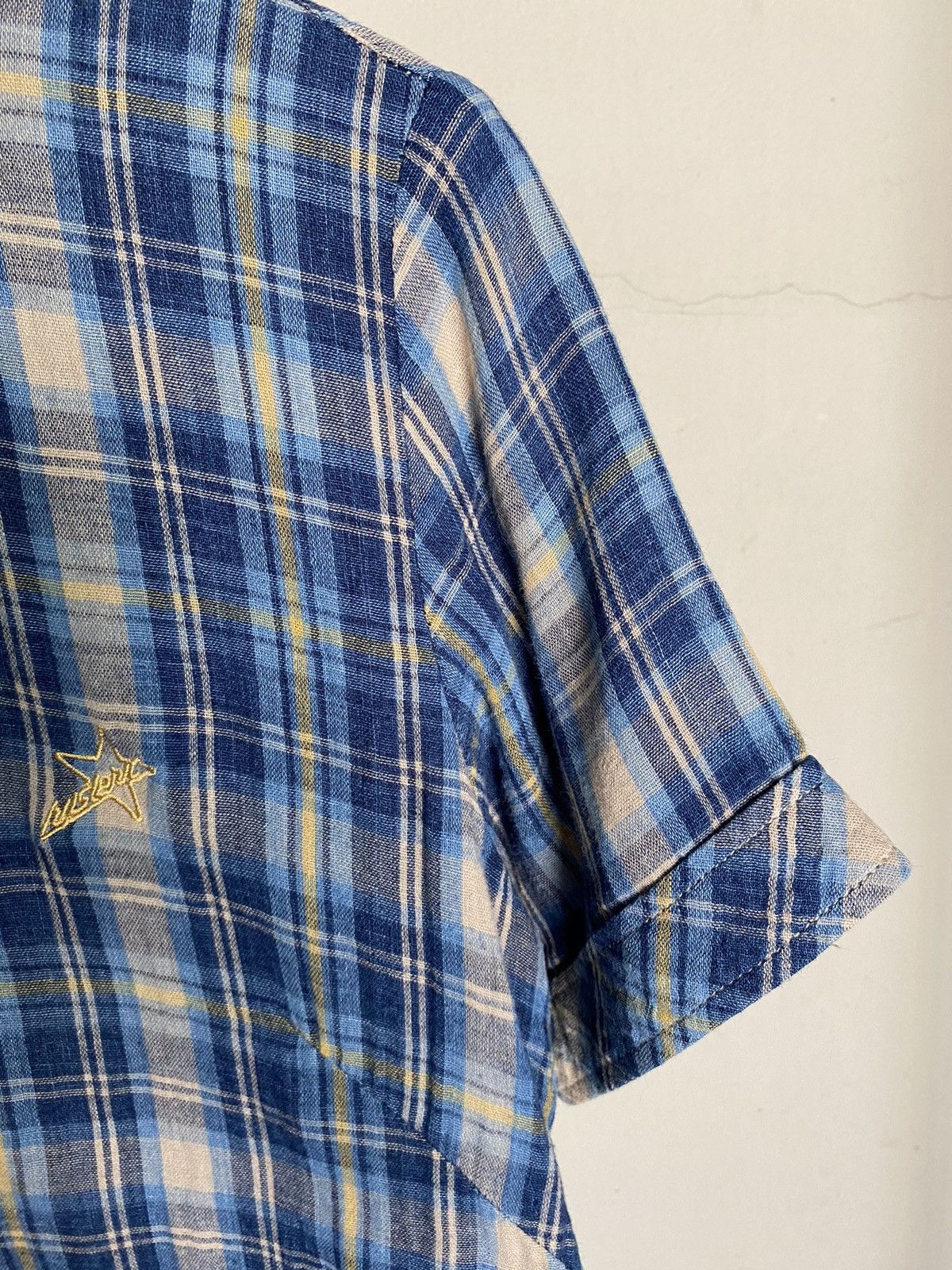 Hysteric Glamour Hysteric Glamour Blue Plaid Button-Up Shirt. Size S / US 4 / IT 40 - 21 Thumbnail