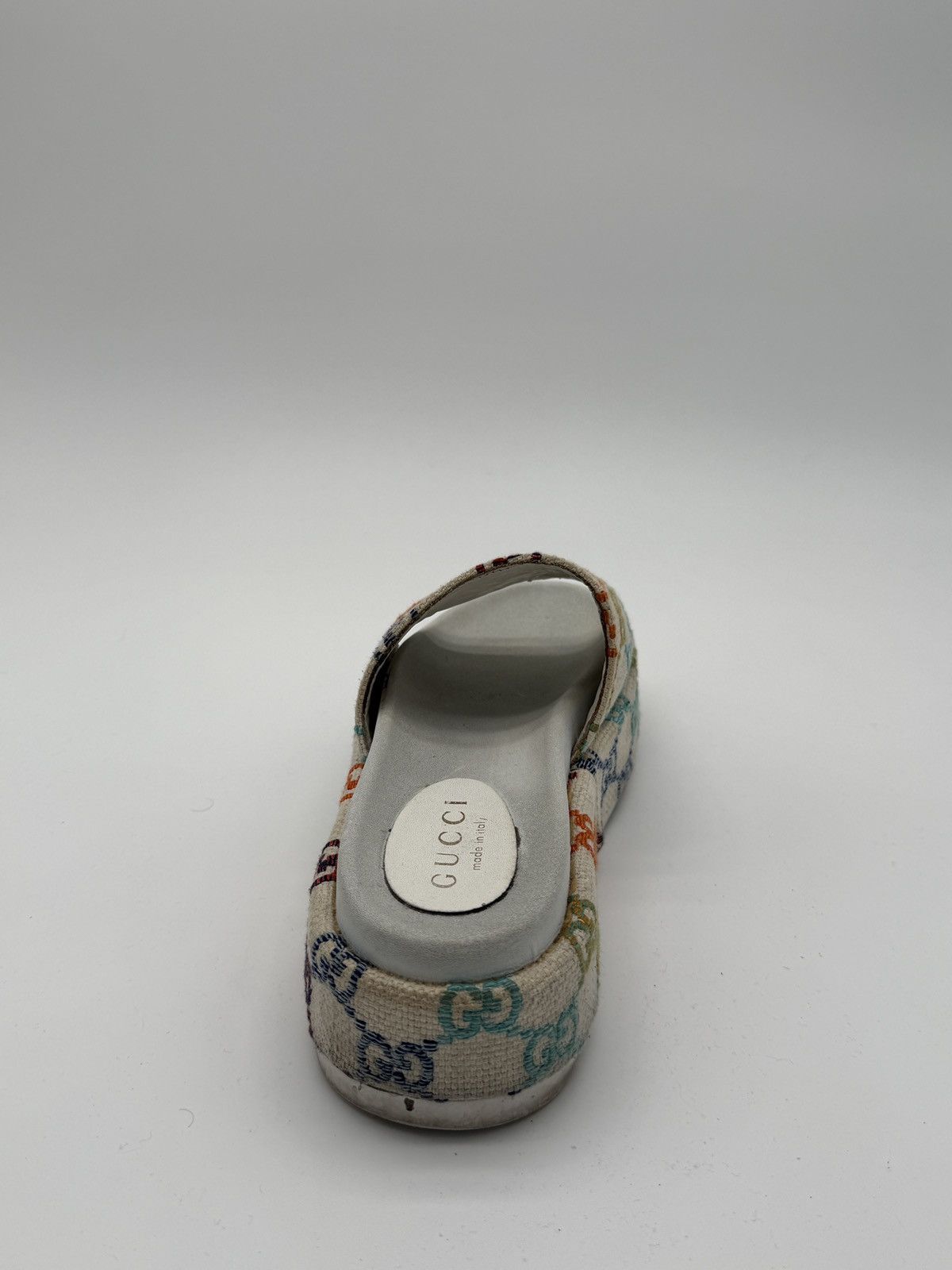 Gucci Rainbow Gucci Monogram Slides Size US 8 / IT 38 - 2 Thumbnail