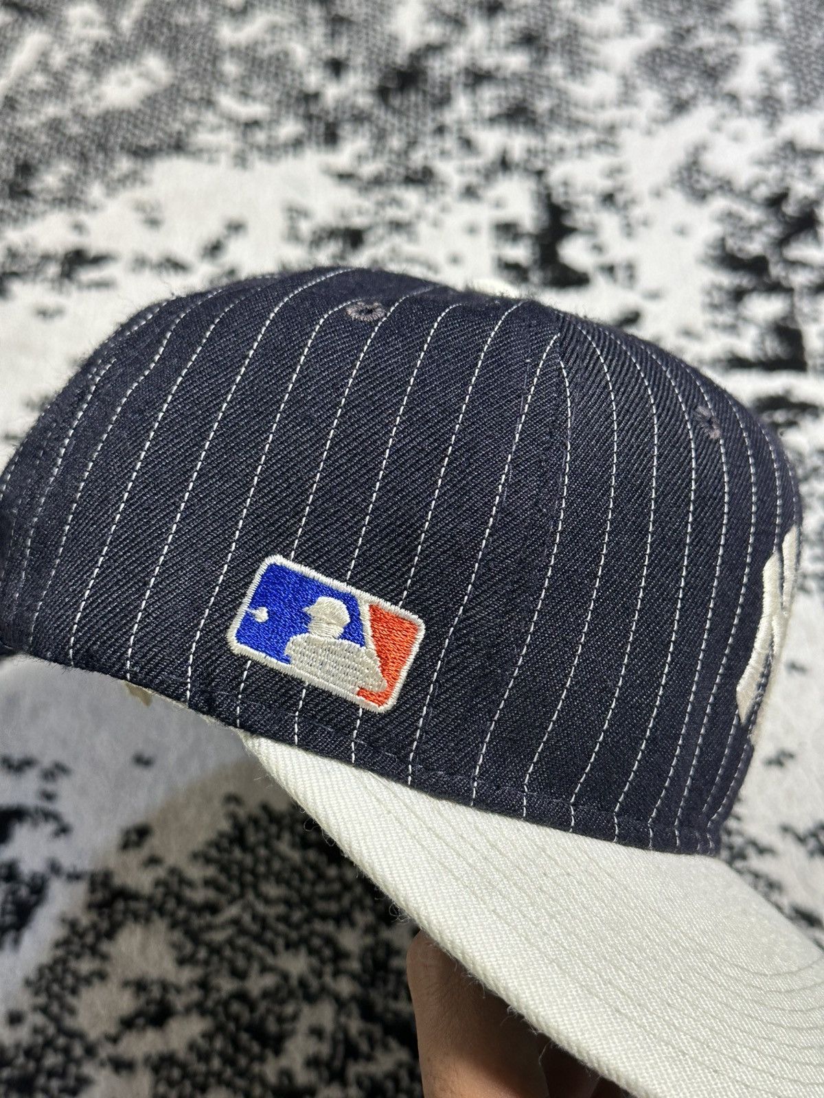 Sports Specialties Vintage NY Yankees MLB Sports Specialties Pinstripe Hat Size ONE SIZE - 4 Thumbnail