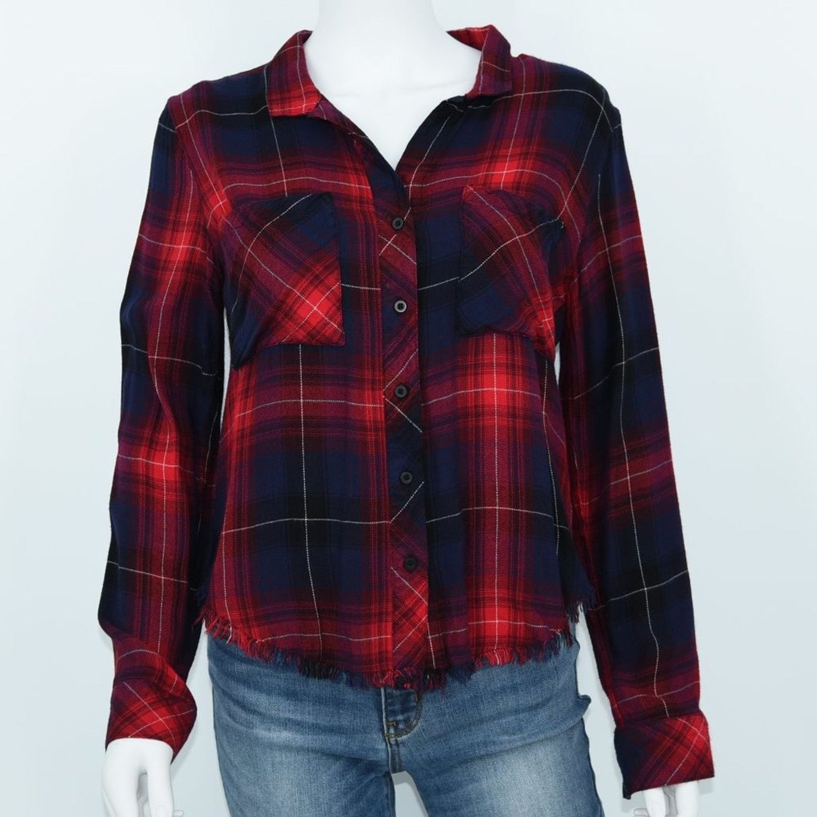 Other Cloth & Stone Yukon Double Pocket Front Button Down Sz Small Size S / US 4 / IT 40 - 1 Thumbnail
