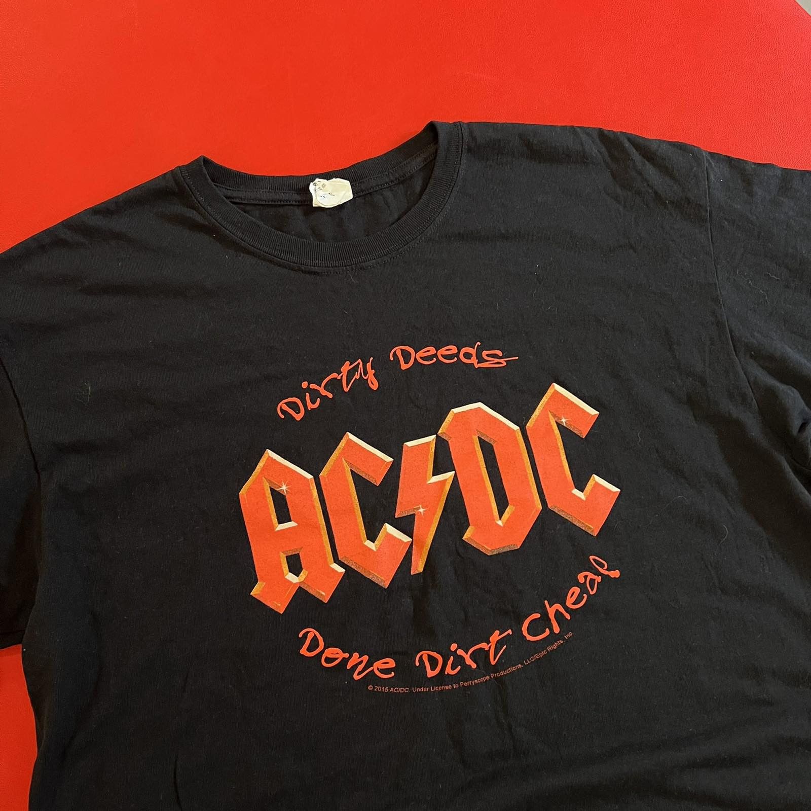 Band Tees Vintage 2000s ACDC Band Tee Merch Sz XL Size US XL / EU 56 / 4 - 4 Thumbnail