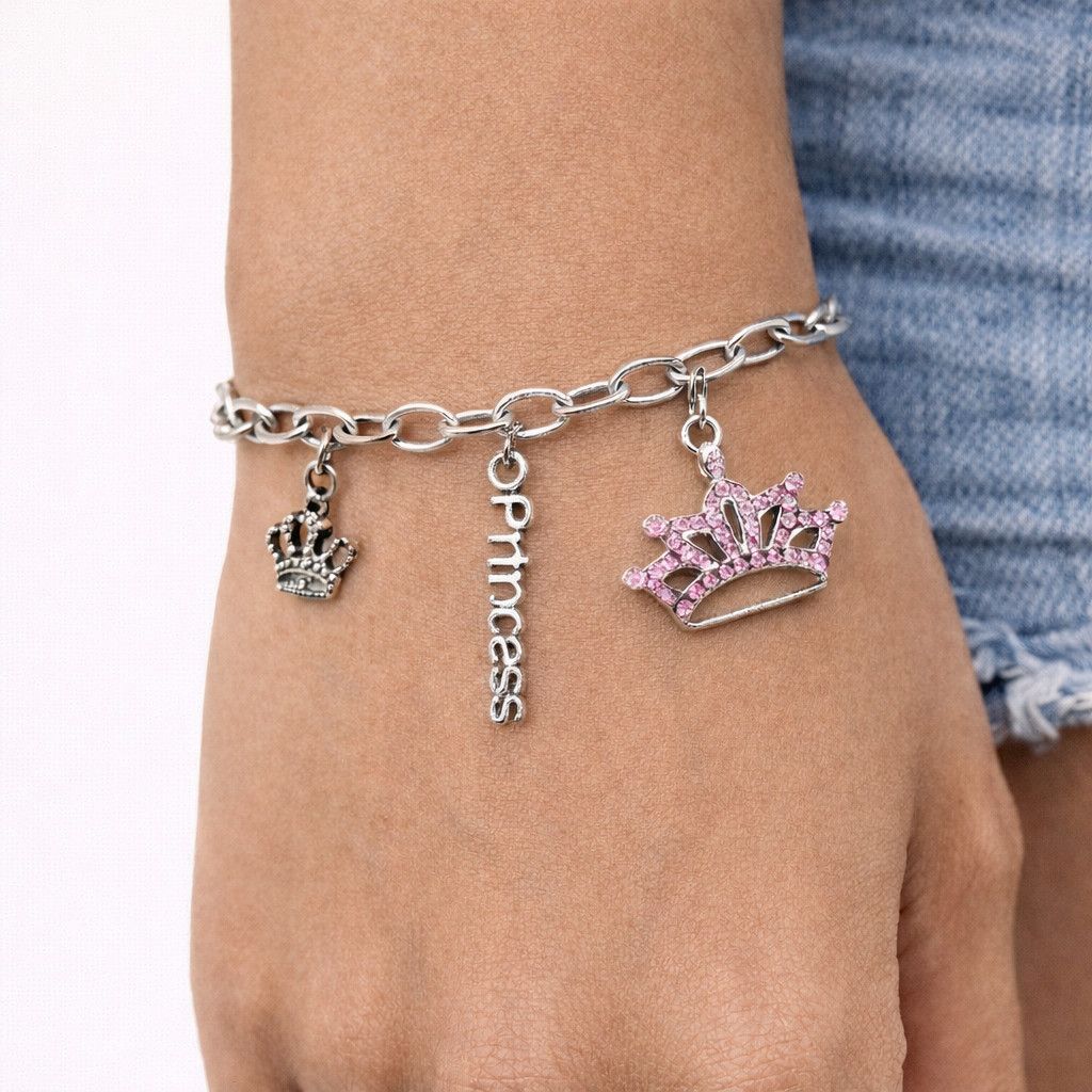 Other Silvertone Princess Charm Set Size ONE SIZE - 1 Thumbnail