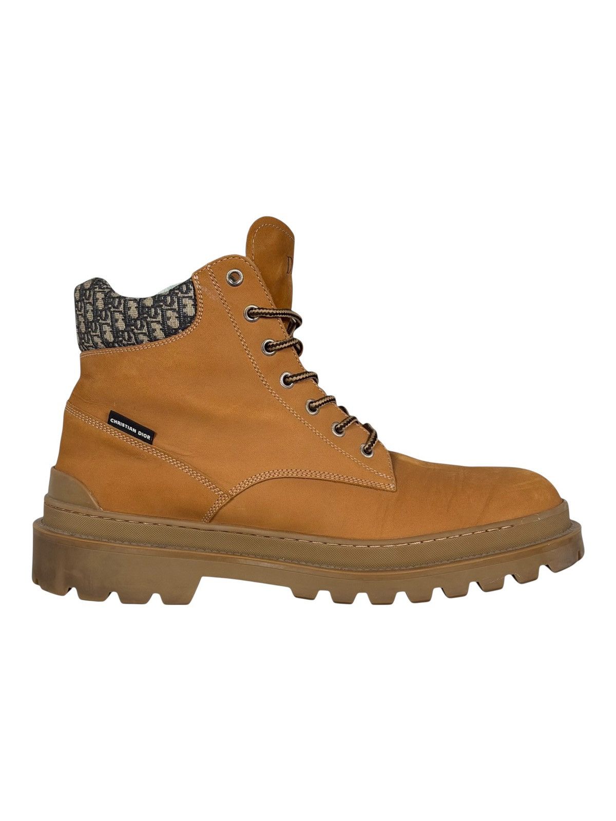 Dior Christian Dior Explorer Wheat Oblique Logo Ankle Boots Size US 11 / EU 44 - 2 Thumbnail