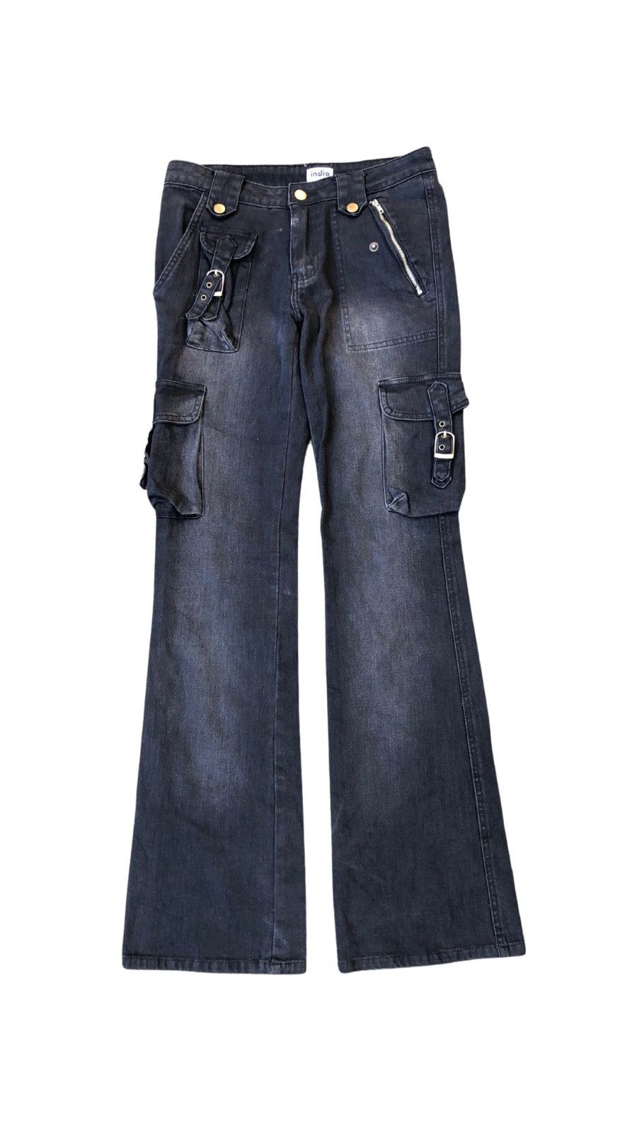 image of Indio Multi Pocket Cargo Pants in Black, Men's (Size 28)