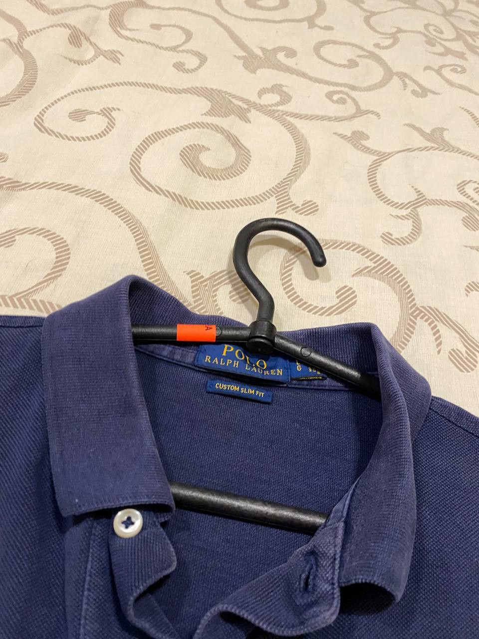 Polo Ralph Lauren Polo Ralph Lauren Big Pony #3 Navy Custom Fit Polo Shirt Size US L / EU 52-54 / 3 - 3 Thumbnail