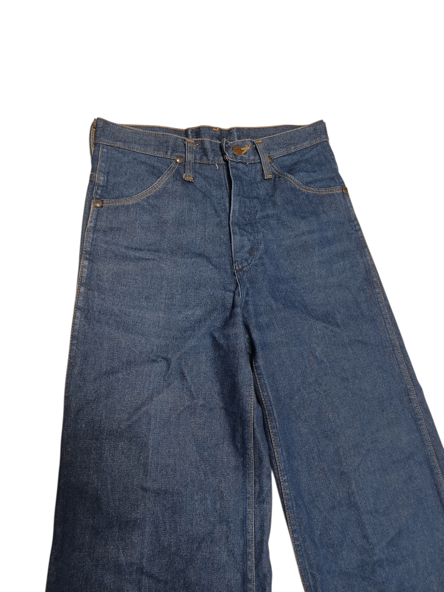 Wrangler WRANGLER FIRE ARCHIVAL 70S 80S 31 CM LEG OPENING JEANS DENIM Size US 30 / EU 46 - 2 Thumbnail