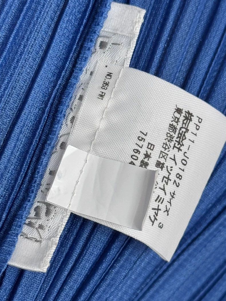 Issey Miyake Issey Miyake size:3 Blue pleated cardigan Size S / US 4 / IT 40 - 4 Thumbnail