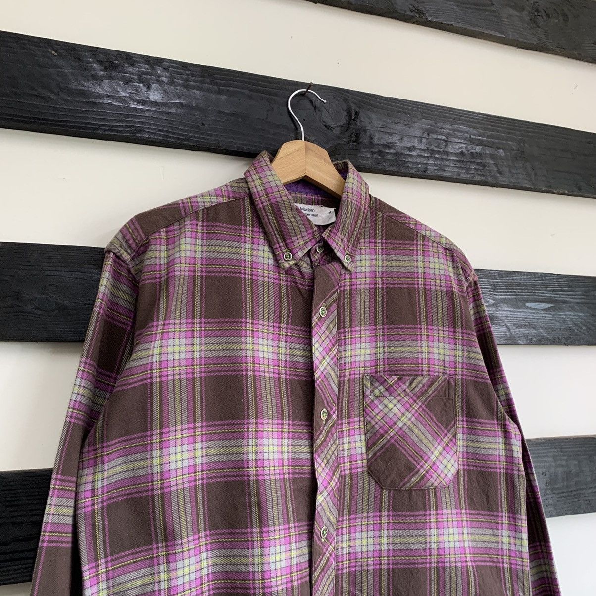 Modern Amusement Modern Amusement Checkered Flannel Size US L / EU 52-54 / 3 - 3 Thumbnail