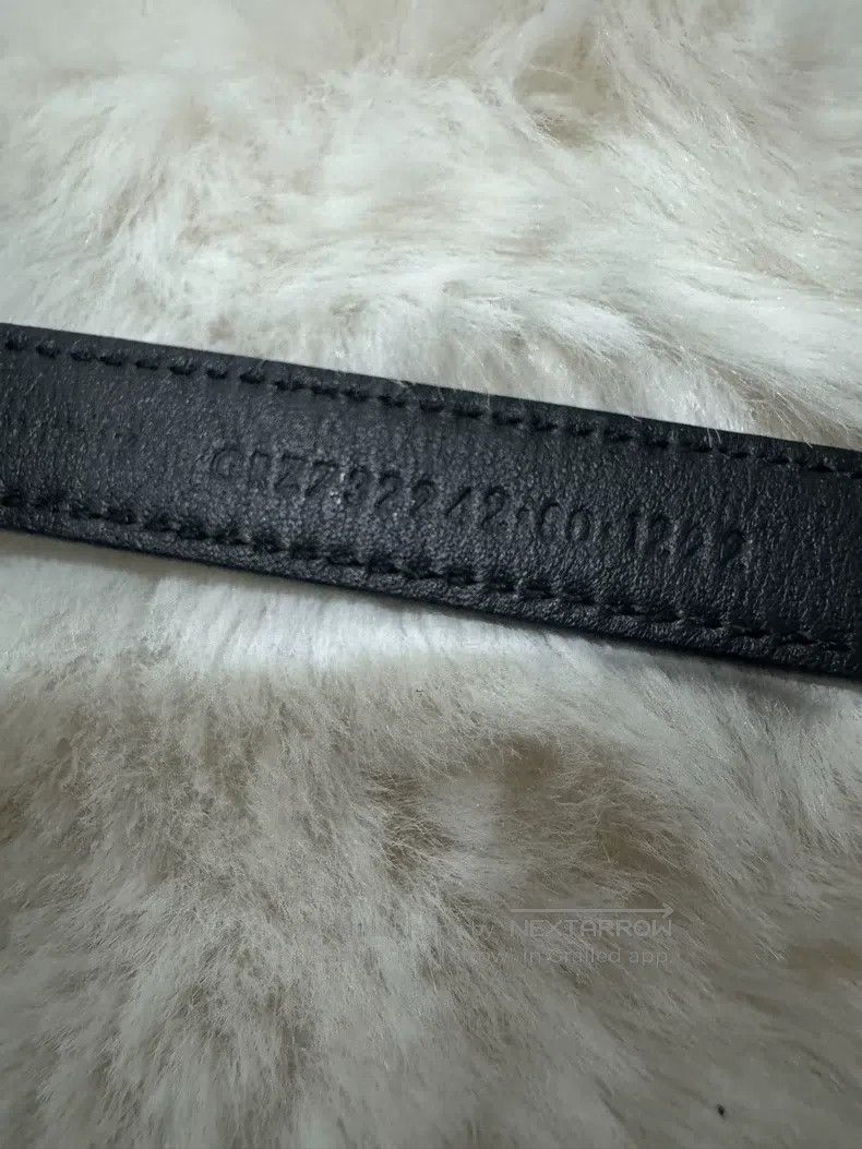 Saint Laurent Paris Saint Laurent Paris size 80 Black and Gold Snake Pattern B Size ONE SIZE - 6 Thumbnail
