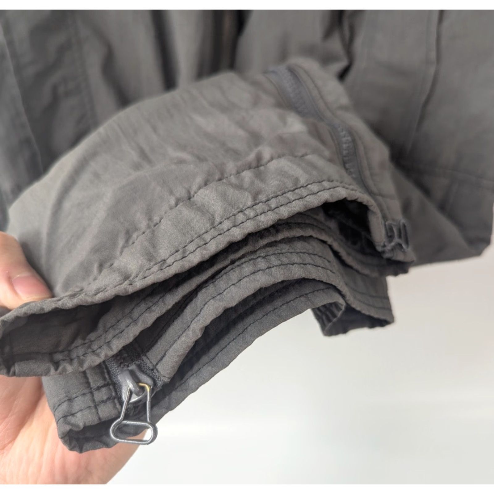 Vintage VINTAGE Nesi AG Pants Men Cargo Pocket 30 Grey Lined Relaxed 90s Grunge Punk Outdoor Nylon Tapered Street Skater Workwear Casual Mens Size US 33 - 3 Thumbnail