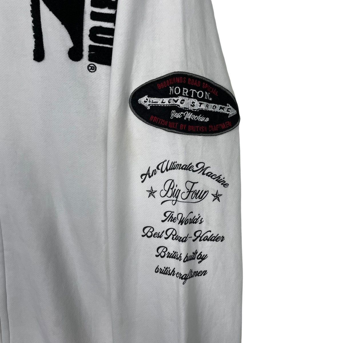 Norton Norton Big Logo Zipper Hoodie Size US L / EU 52-54 / 3 - 11 Thumbnail