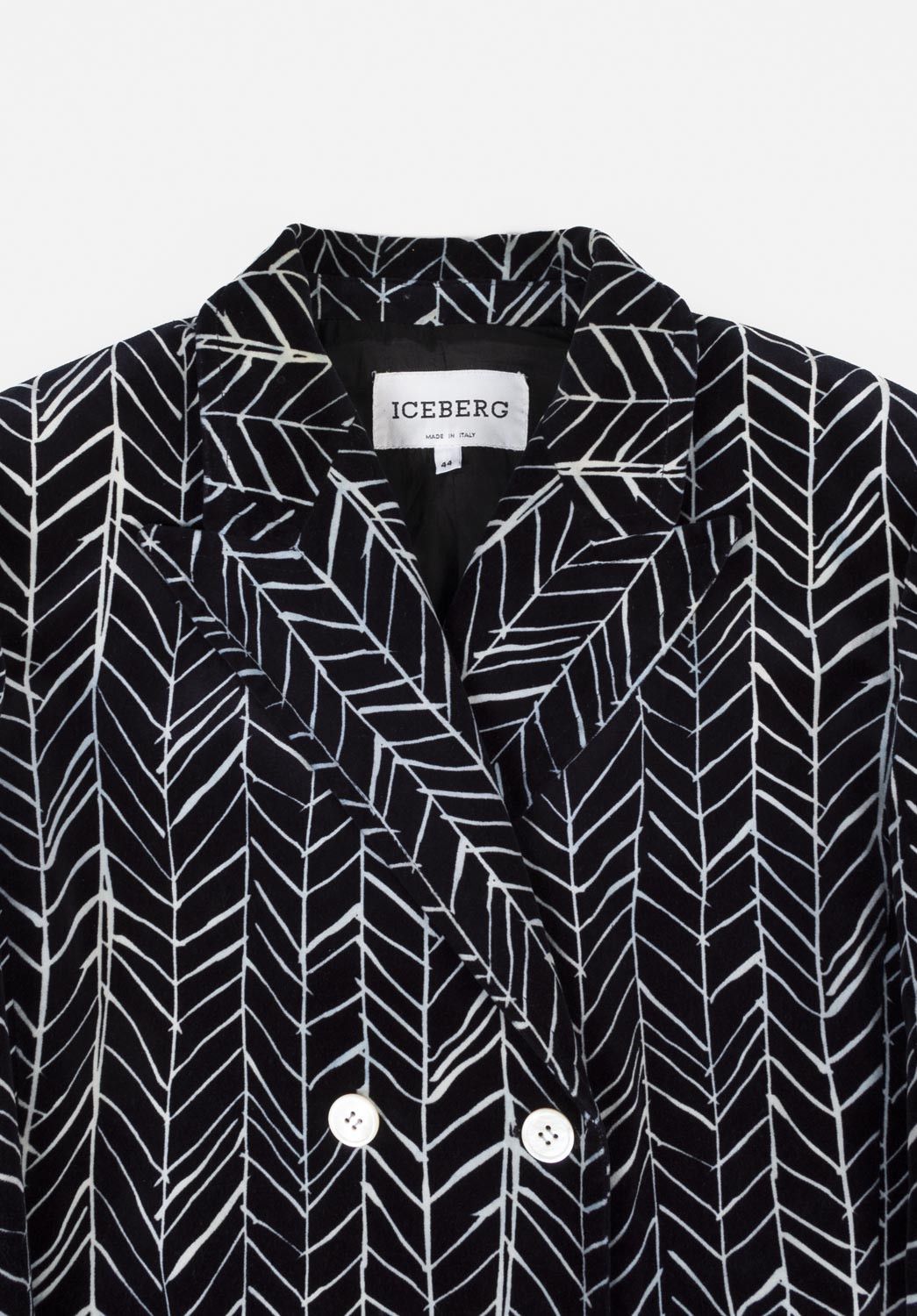 Iceberg Original ICEBERG 1996 Vintage Tailored Jacket Size 44 H4543 Size L / US 10 / IT 46 - 2 Thumbnail