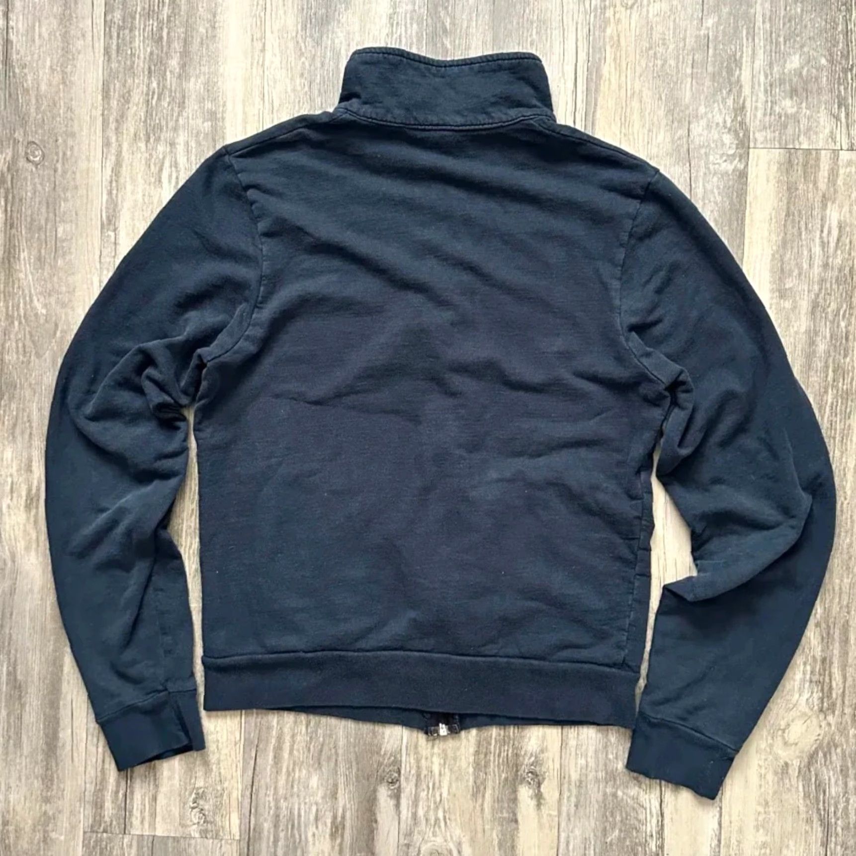 American Apparel VINTAGE DEFTONES Full Zip Sweater Shirt (Men) S Black Graphic Print 2000S Rock Music Mock Neck Zipper Cotton Size US S / EU 44-46 / 1 - 5 Thumbnail