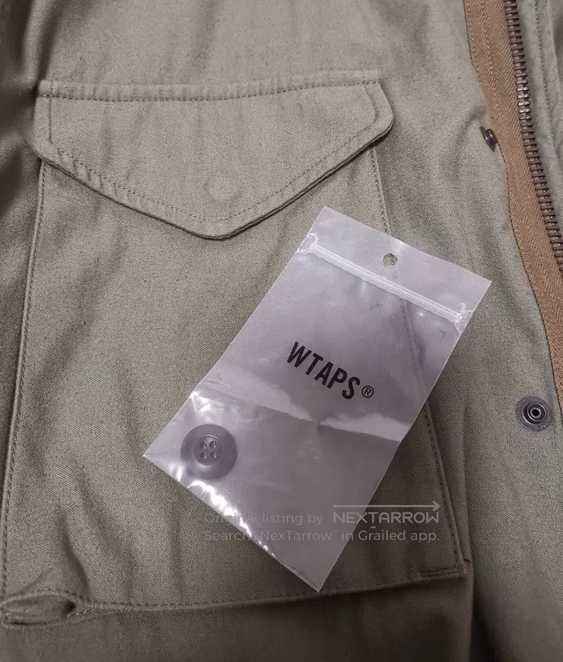 Wtaps Wtaps Military green jacket Size US L / EU 52-54 / 3 - 5 Thumbnail