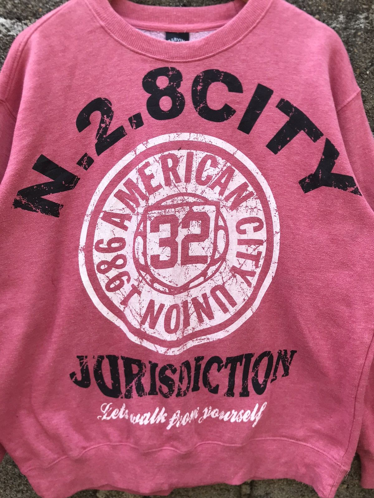Union LA Vintage N.2.8 City Jurisdiction University Sweatshirt Size US L / EU 52-54 / 3 - 3 Thumbnail