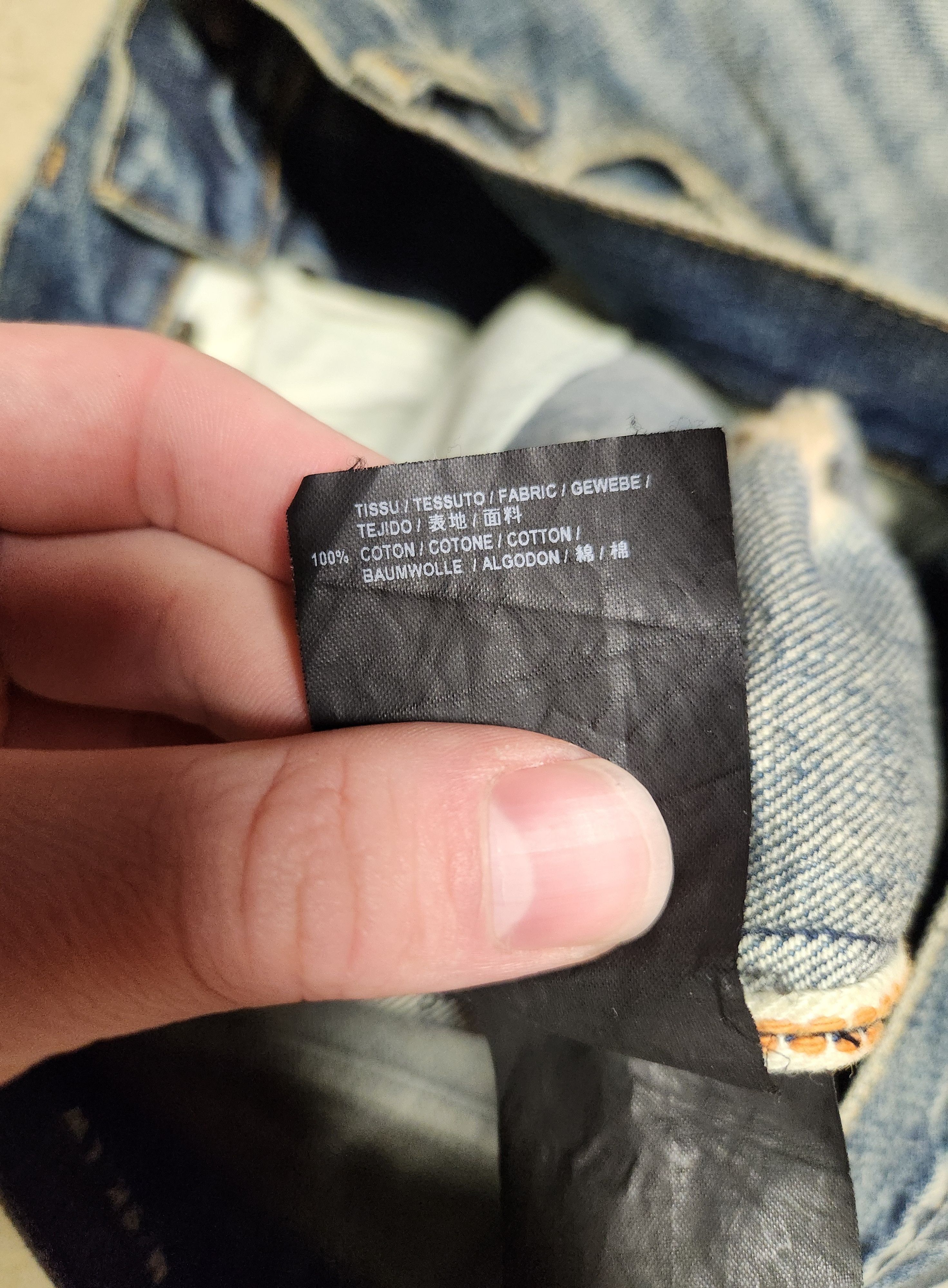 Archival Vintage SAINT LAURENT PARIS 2015 Hedi Japanese Selvedge D02 - View 7