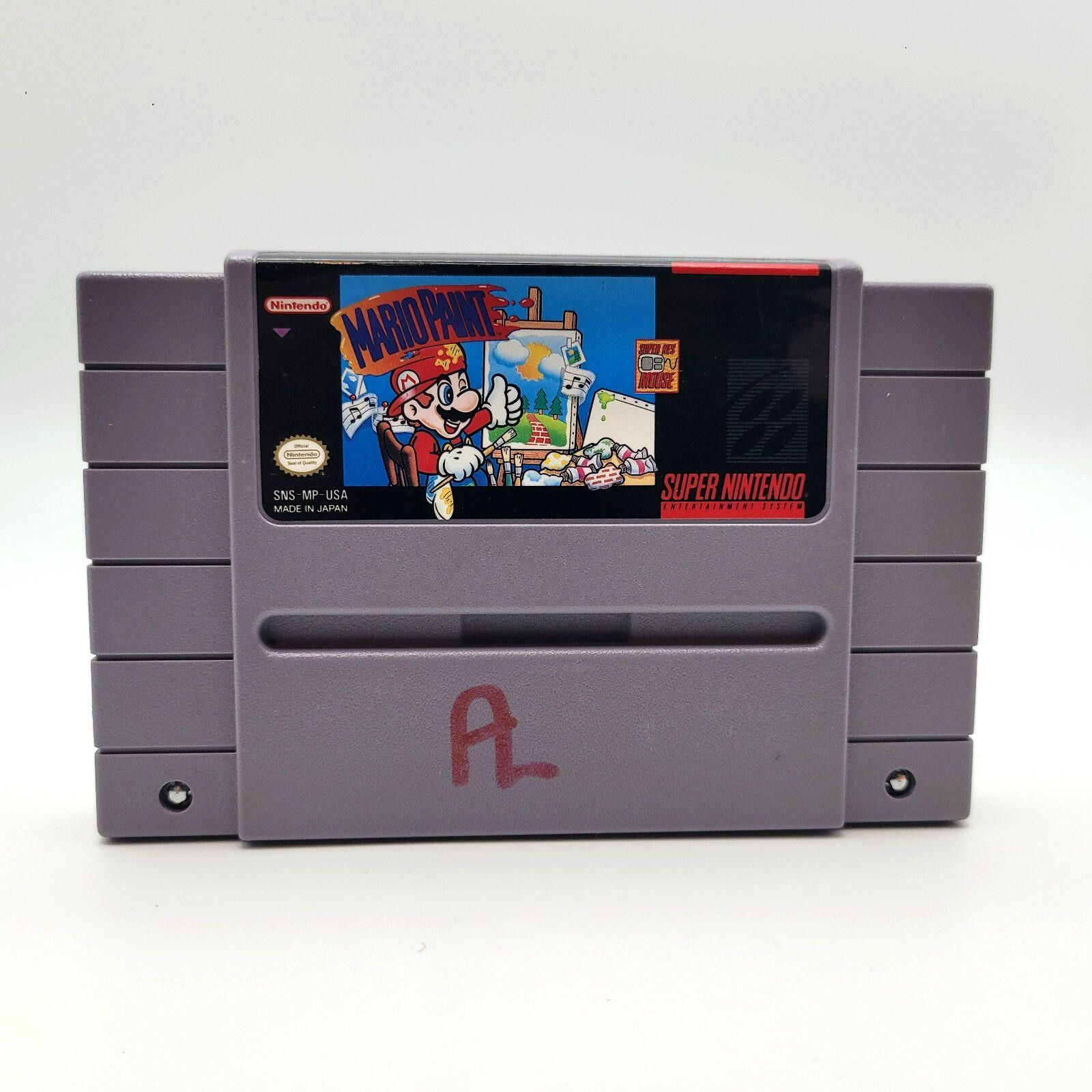 Nintendo Mario Paint (Super Nintendo SNES) Game Cart Only Size ONE SIZE - 1 Thumbnail